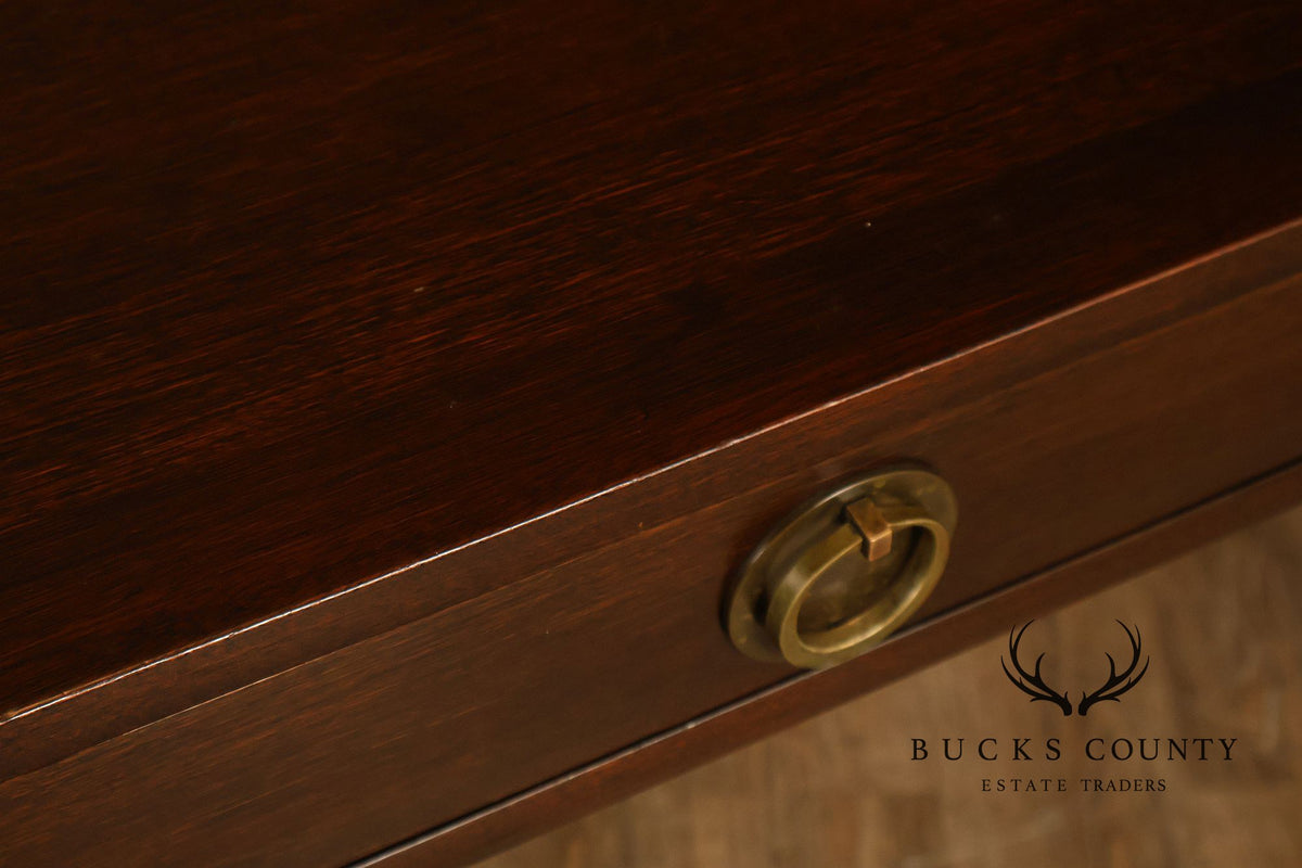 Dunbar Mid Century Modern Mahogany Console