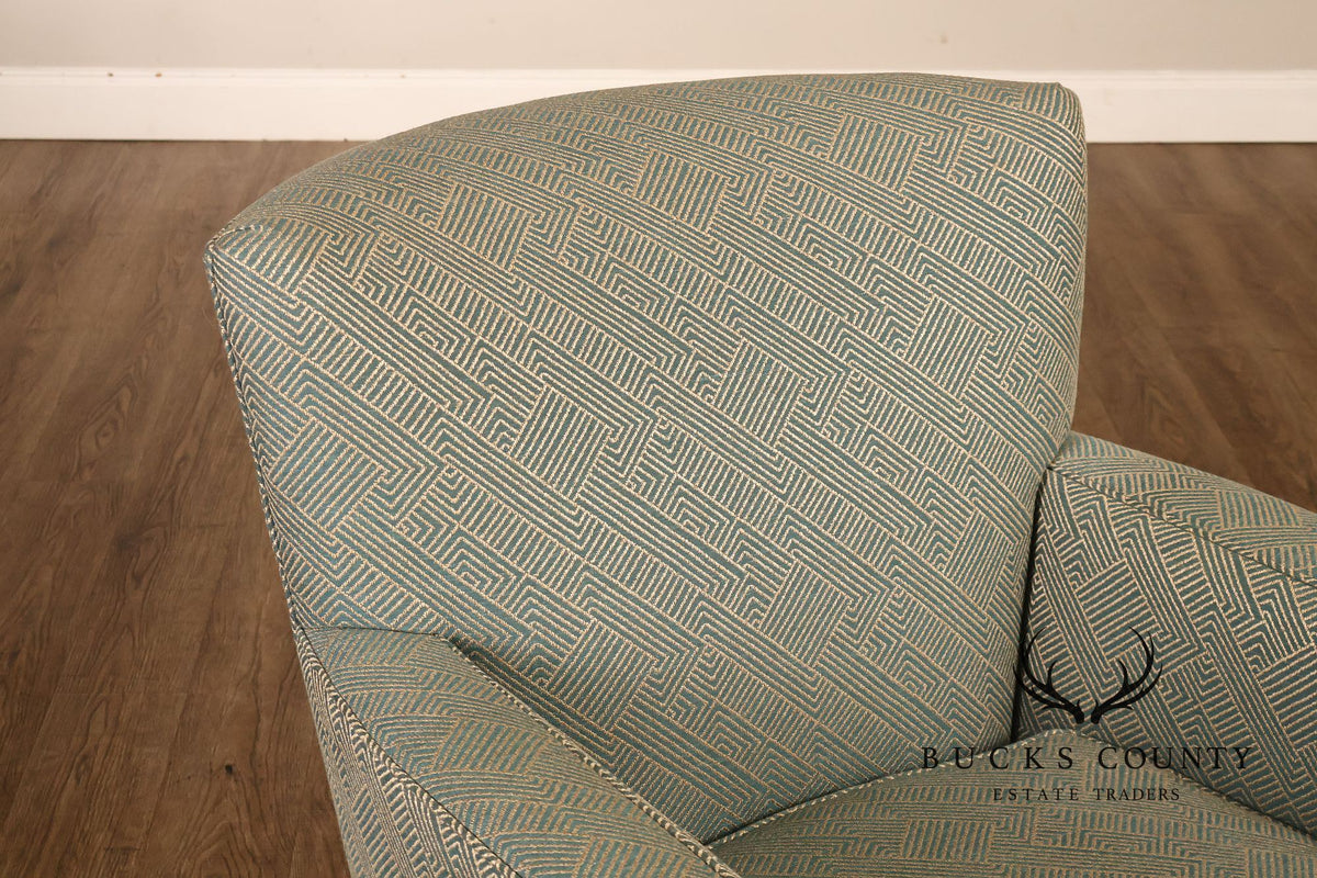 Ethan Allen Contemporary Pair of 'Turner' Armchairs