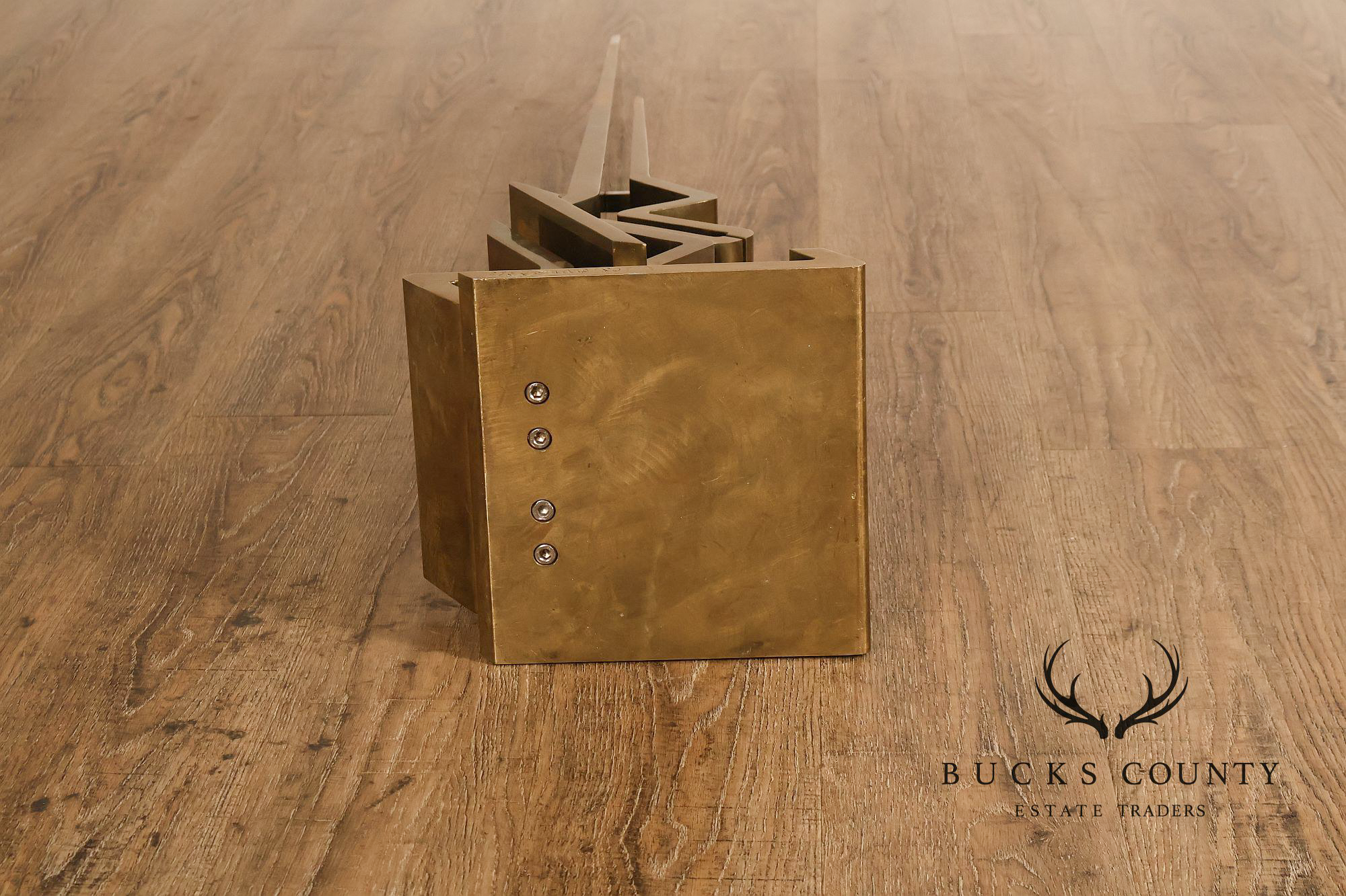 Giorgio Zennaro Modern Style Brass Sculpture “Forme Concrescenti”