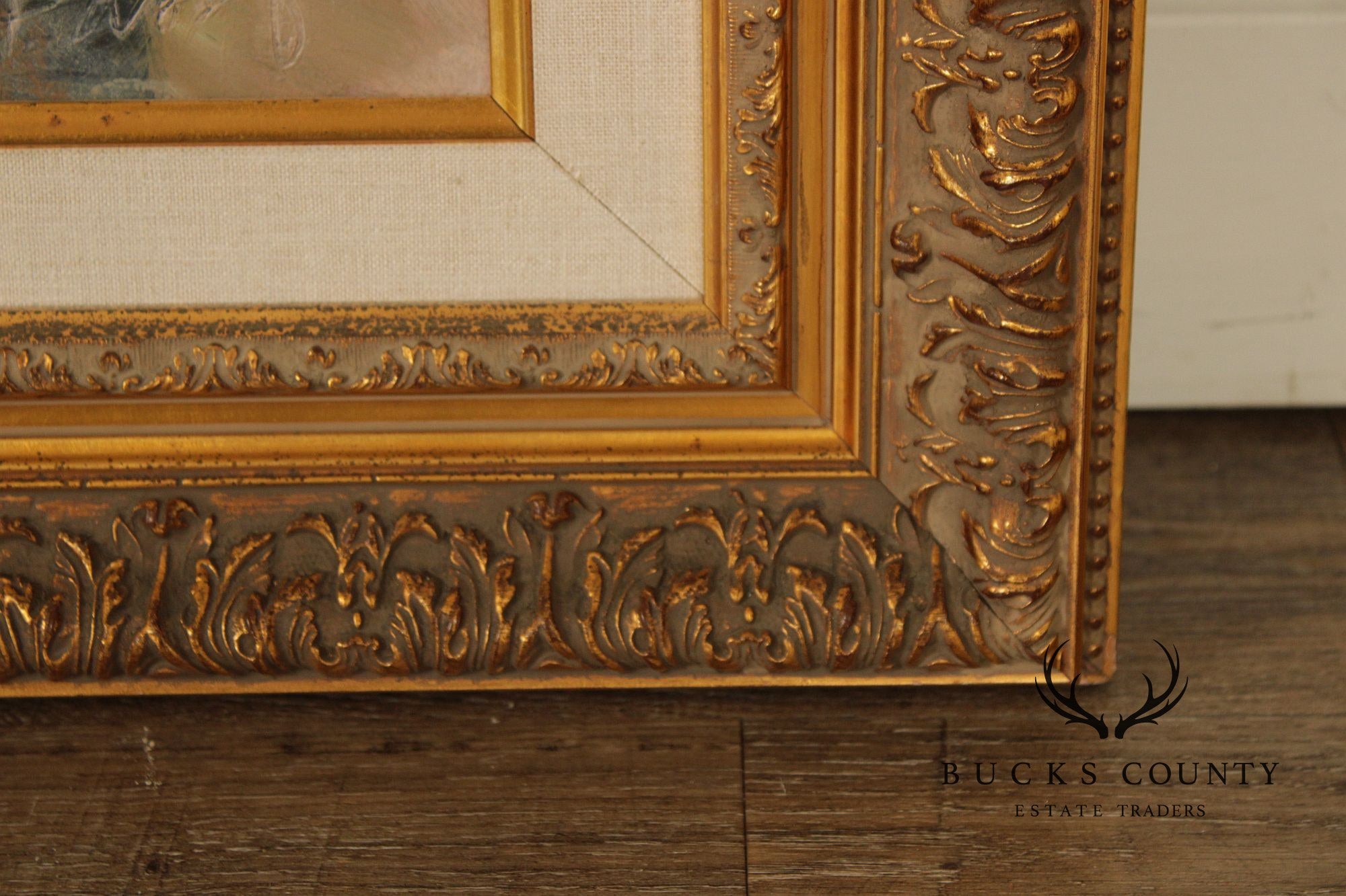 Wallace Bassford Impressionist Style Oil Painting, 'Regalia'