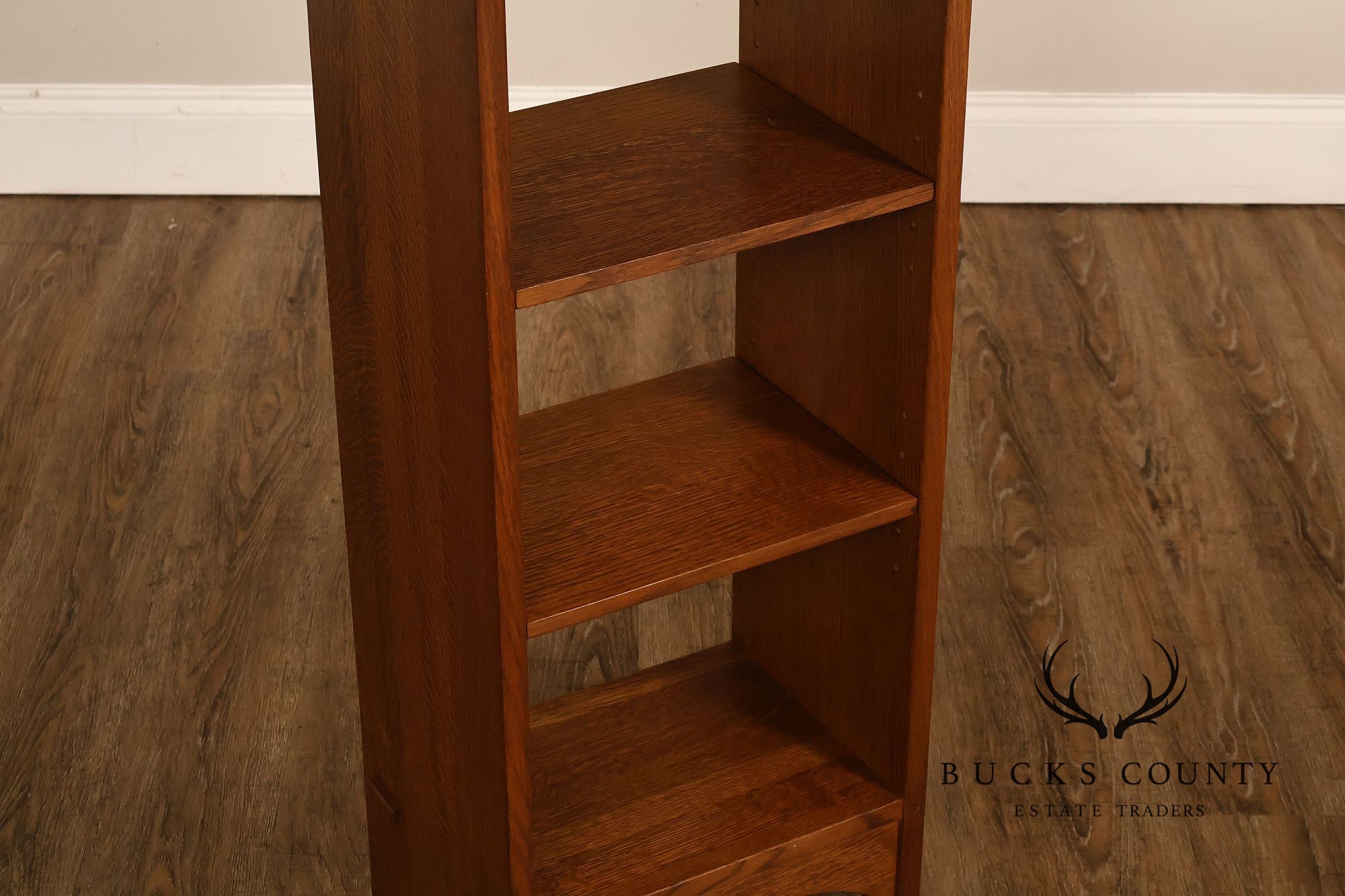 Stickley Mission Collection Oak Magazine Stand Bookcase