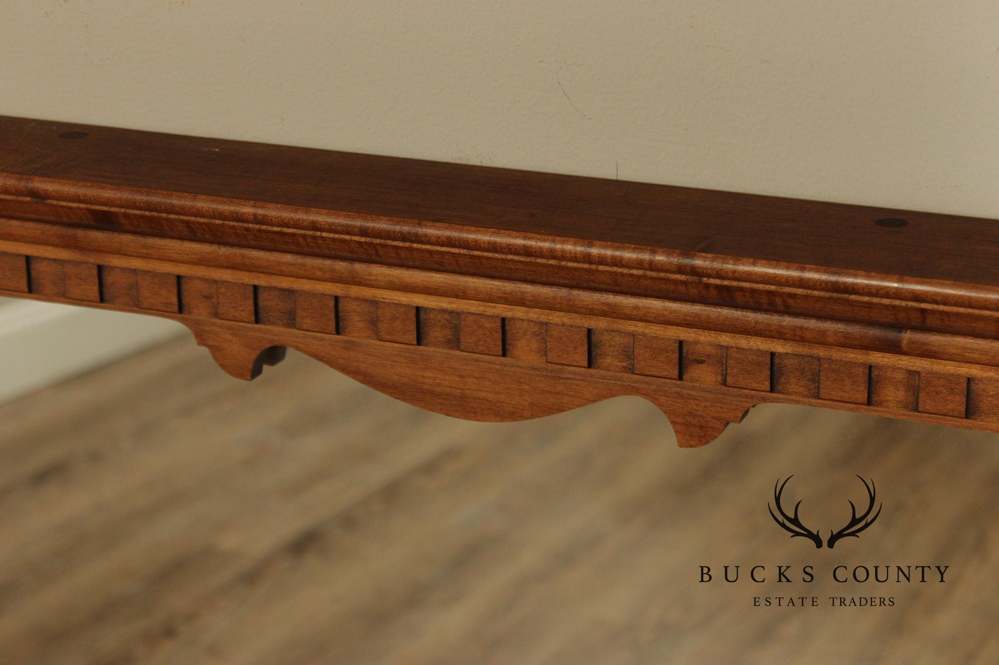 Beals Furniture Colonial Revival Maple Dresser Mirror