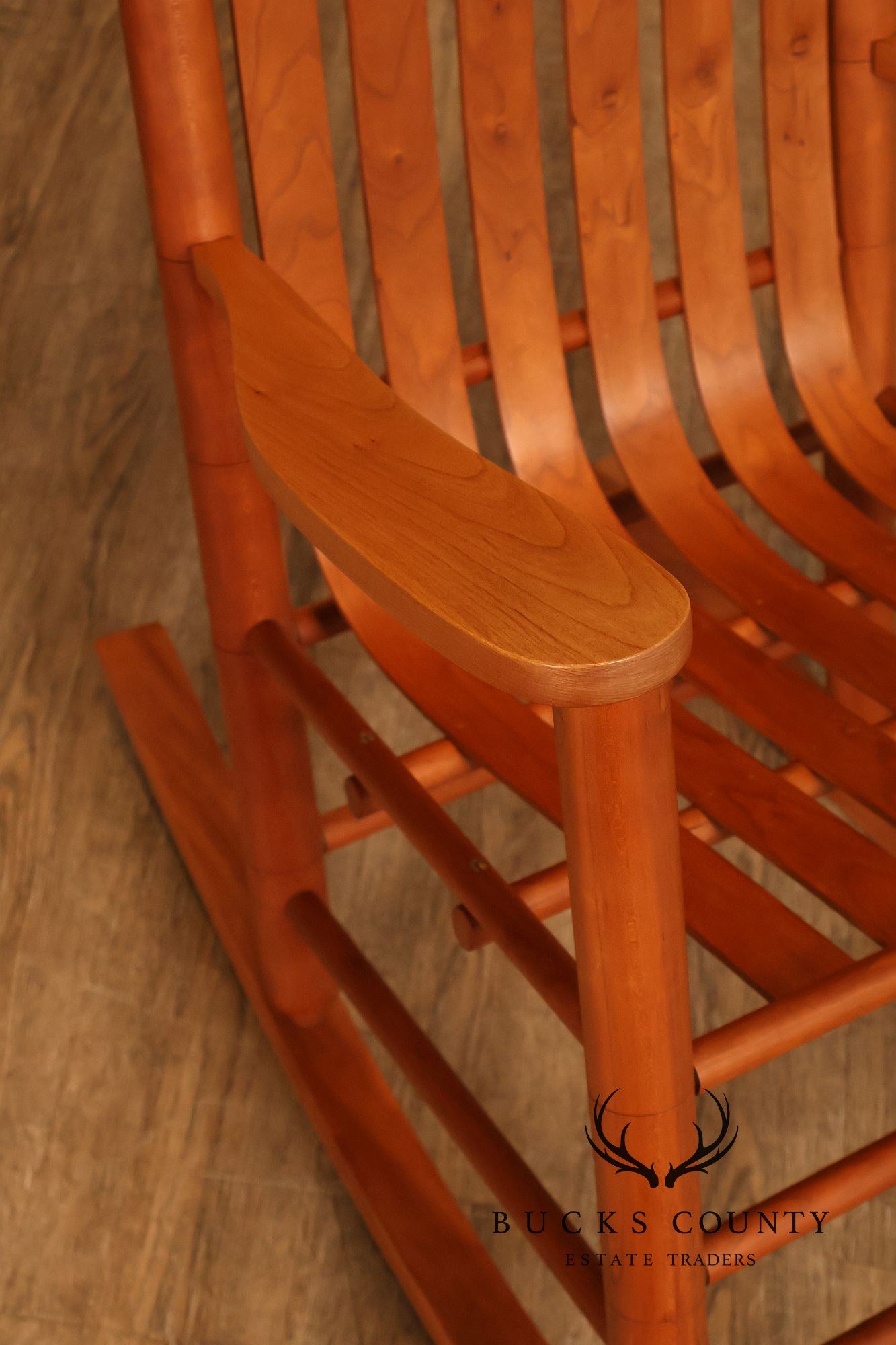 Douglas Starry Hand Crafted Shaker Style Cherry Rocker