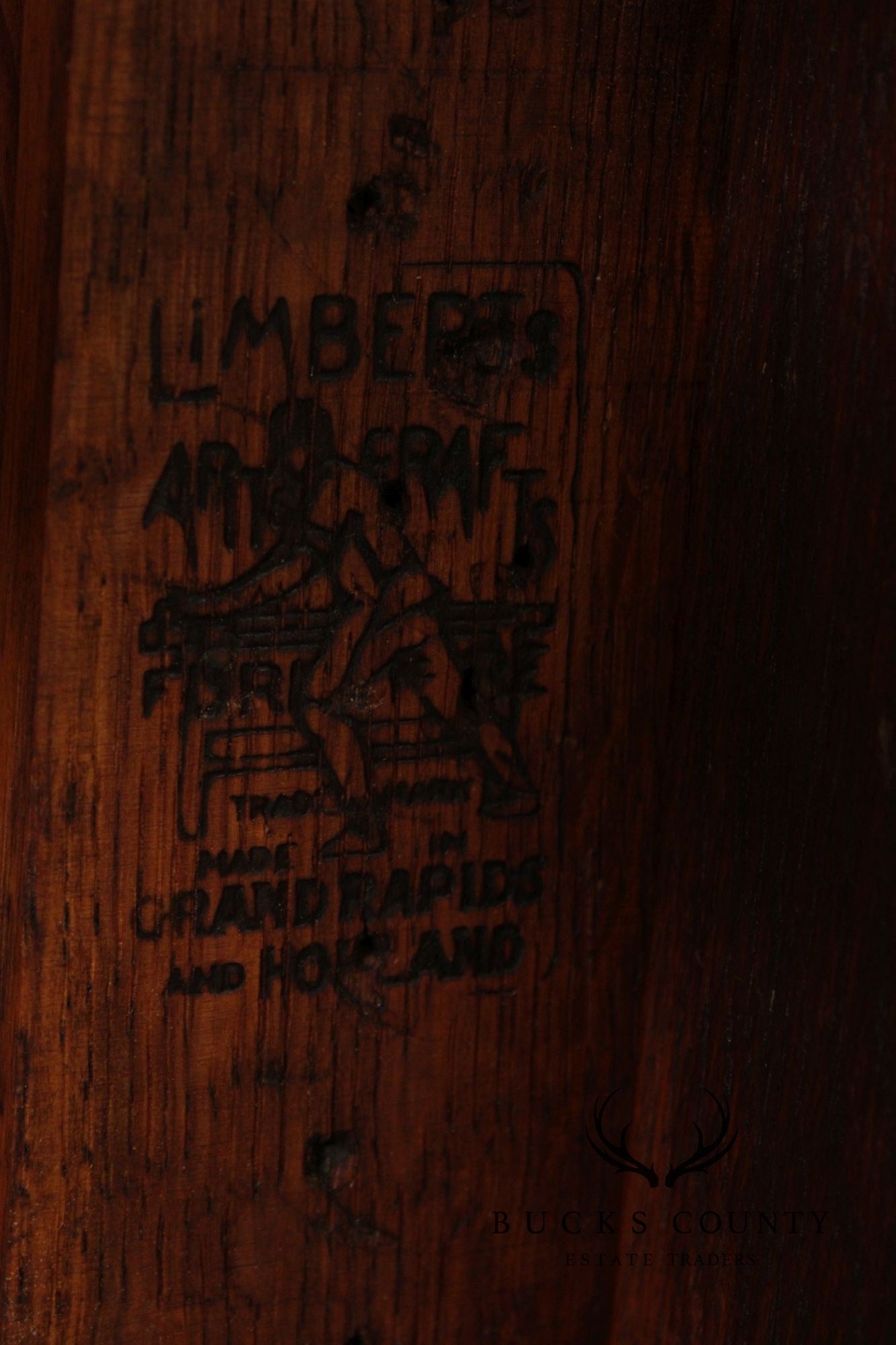 Limbert Mission Oak Desk Chair