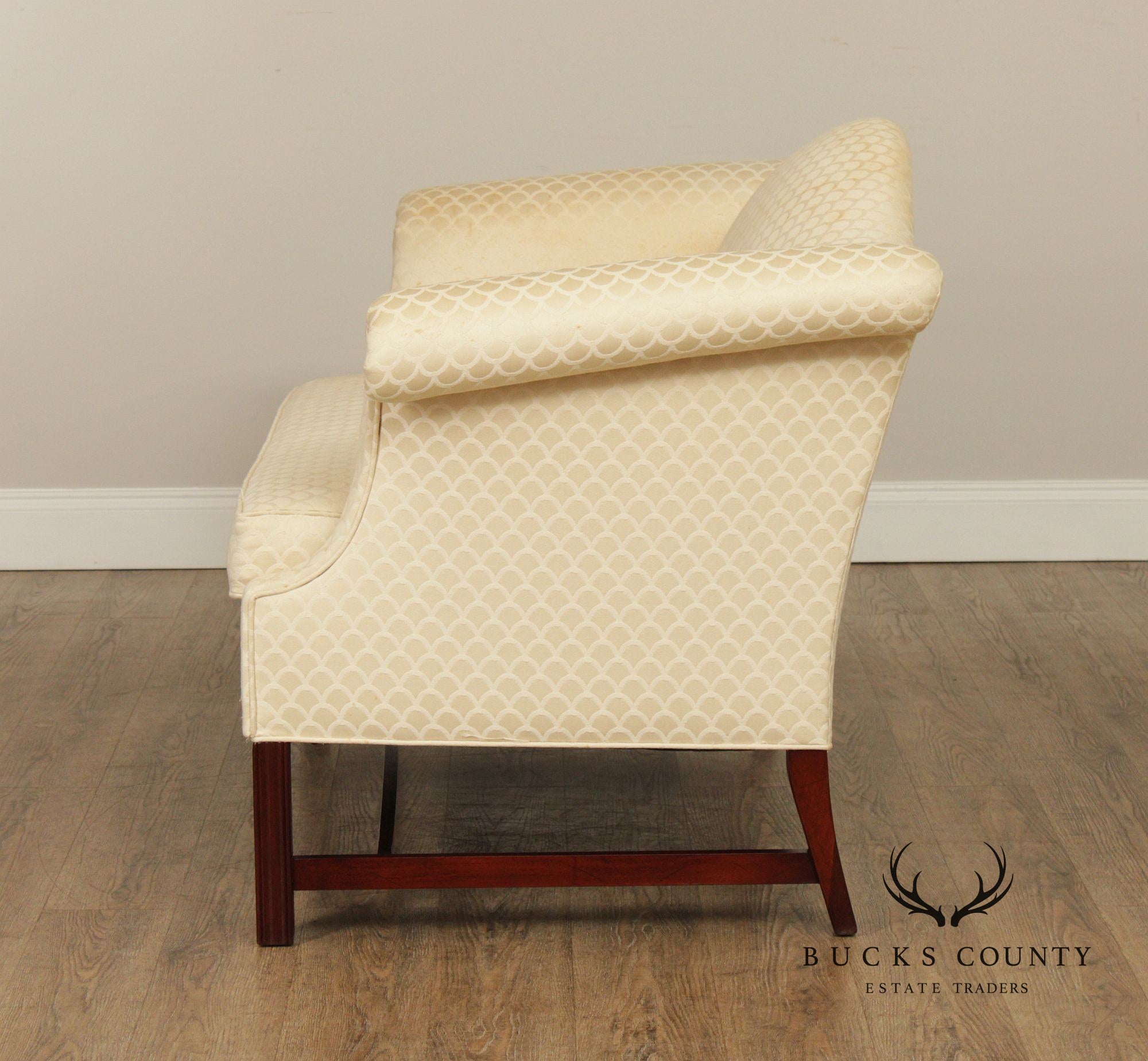 Hickory Chair Chippendale Style Pair Of Upholstered Loveseats Frames