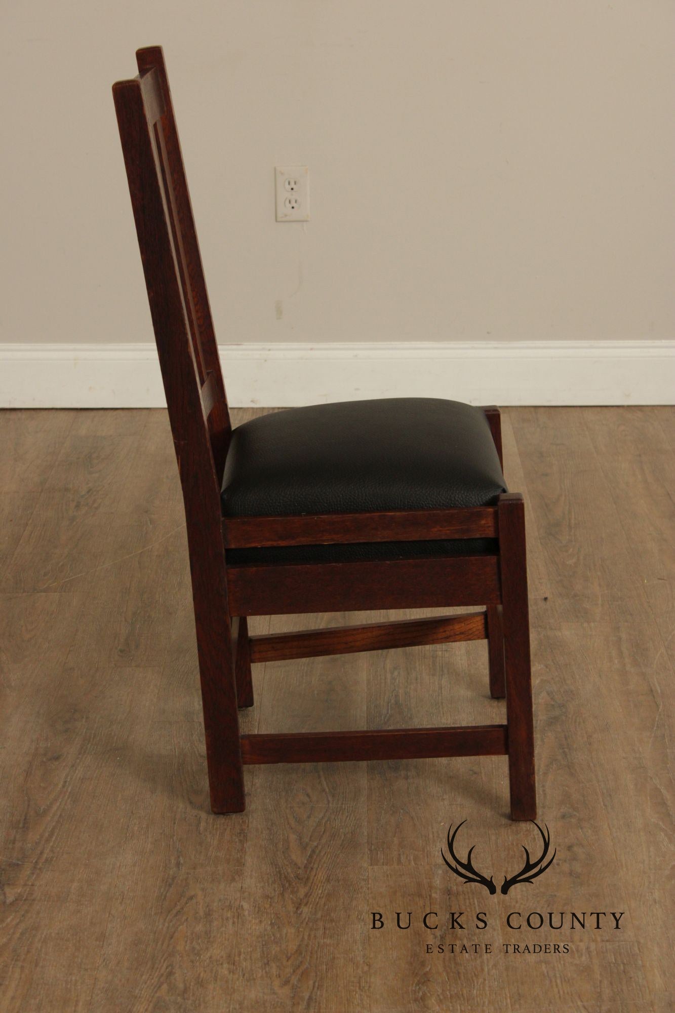 Knaus Meisterwerk Furniture Mission Oak Side Chair