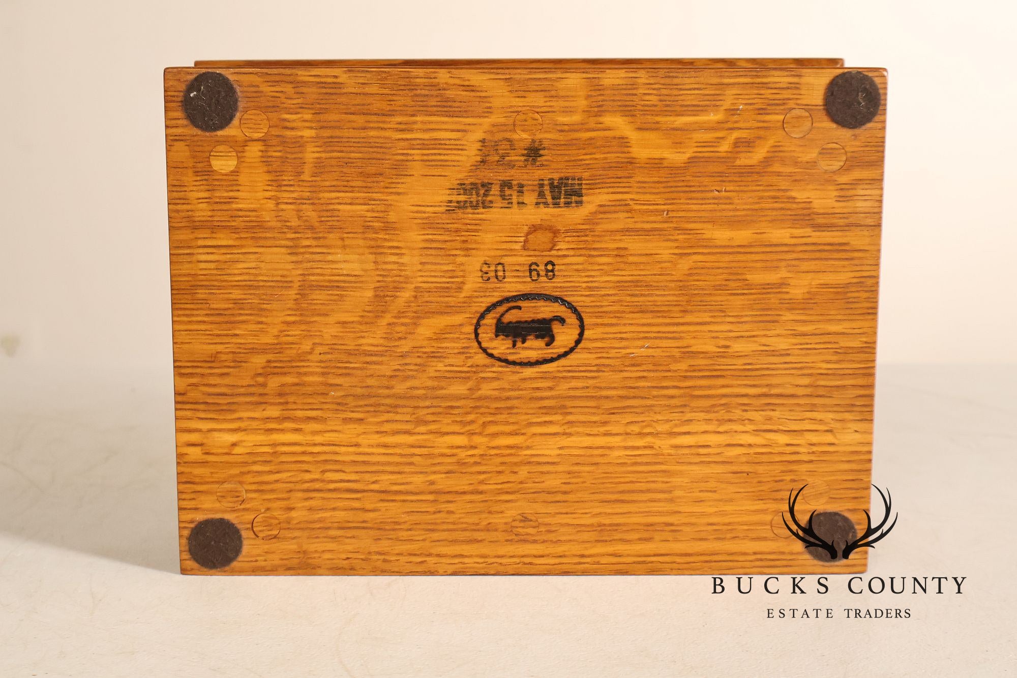 Stickley Mission Collection Oak Desk Box