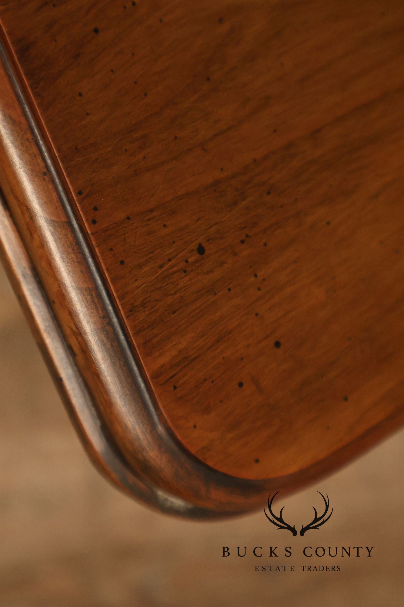 Pennsylvania House Vintage Pair Of Queen Anne Style Cherry Drop Leaf Two-Drawer End Tables