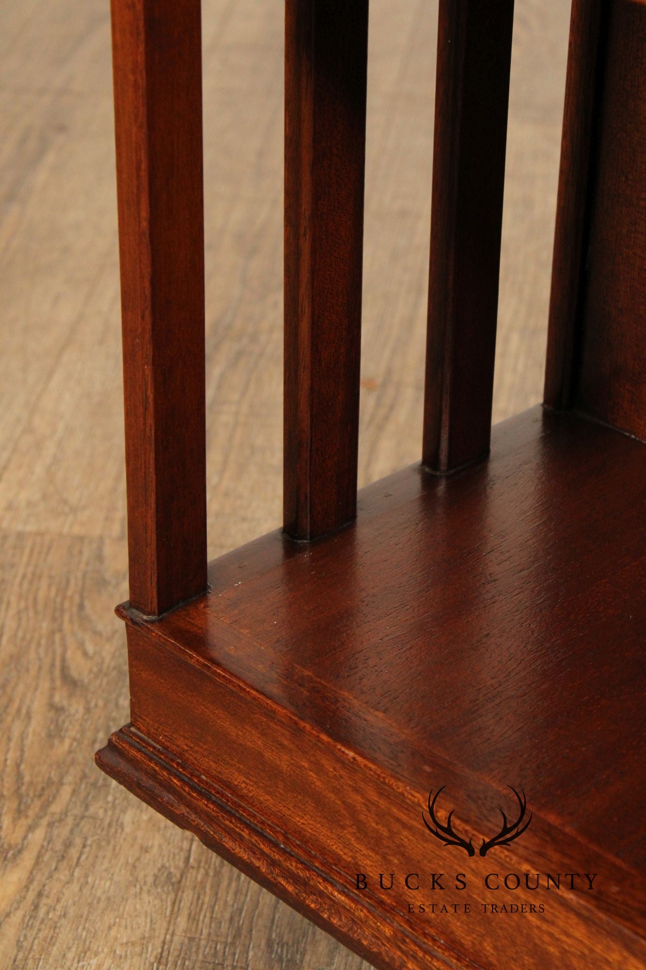 Edwardian Style Mahogany Revolving Bookcase