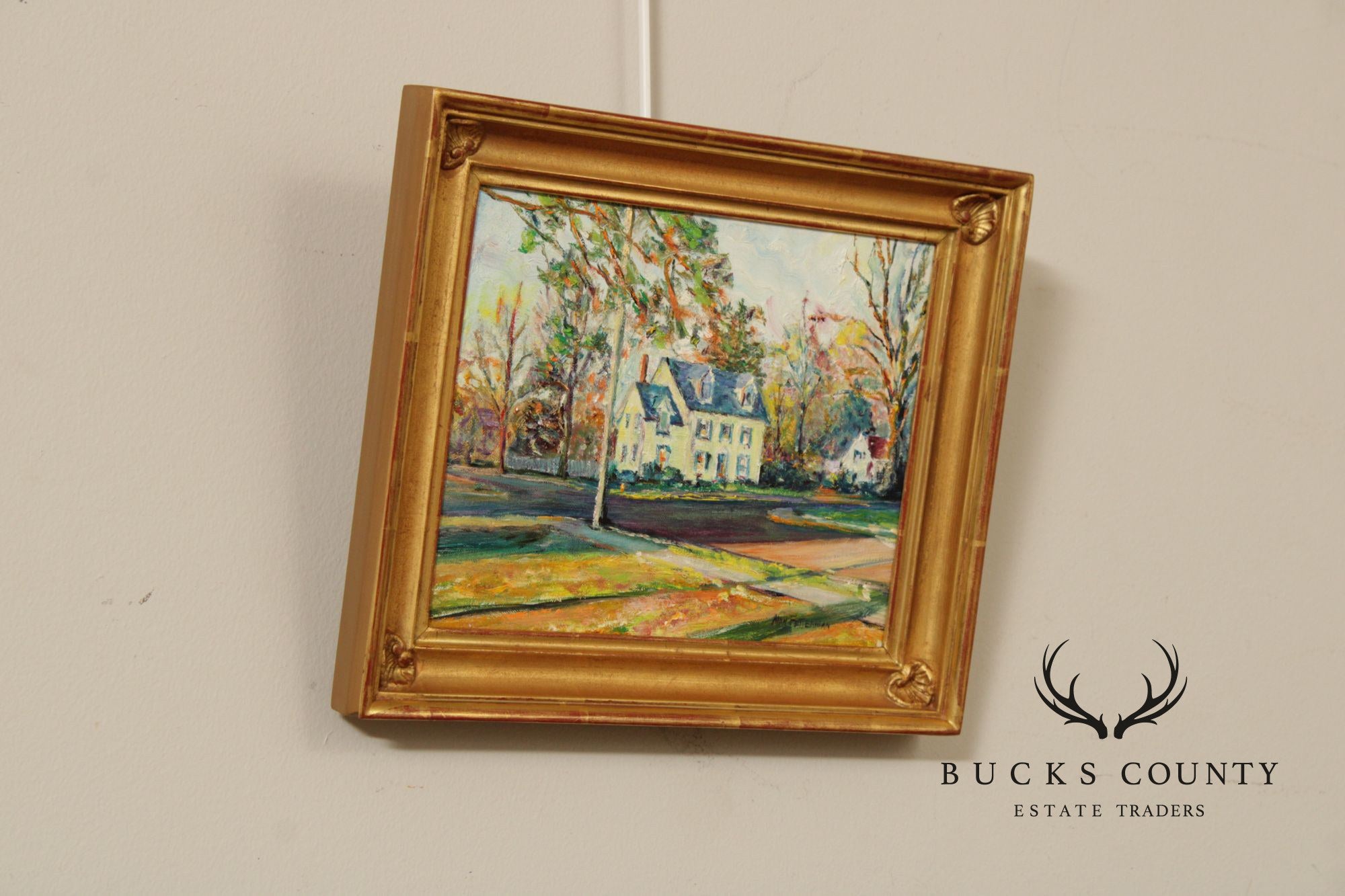 Alan Fetterman Oil Painting, 'Ashland Doylestown'