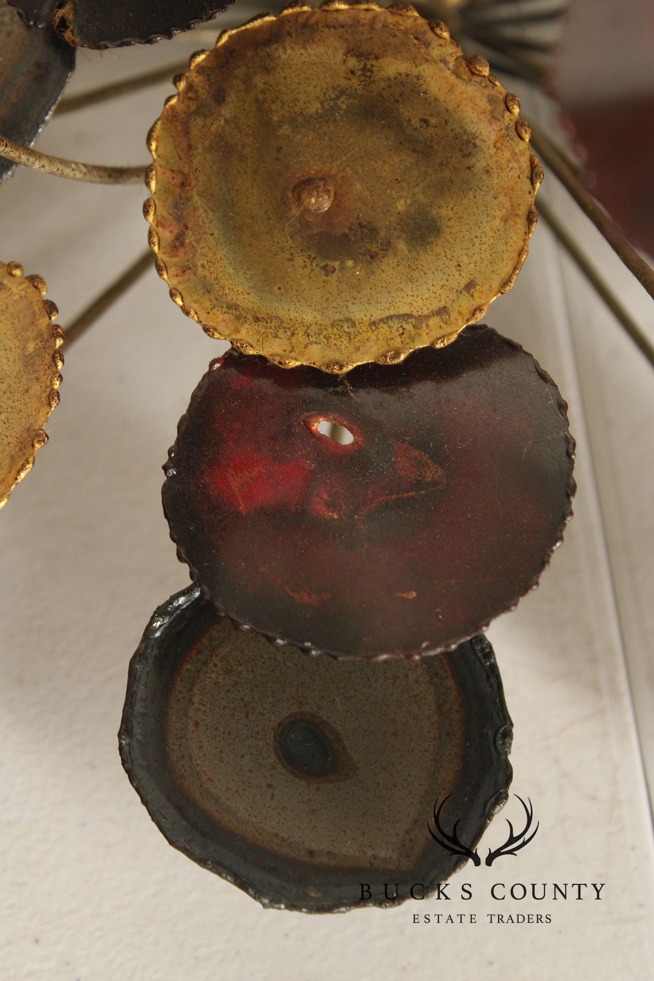 Mid Century Modern Brutalist Metal Wall Sculpture