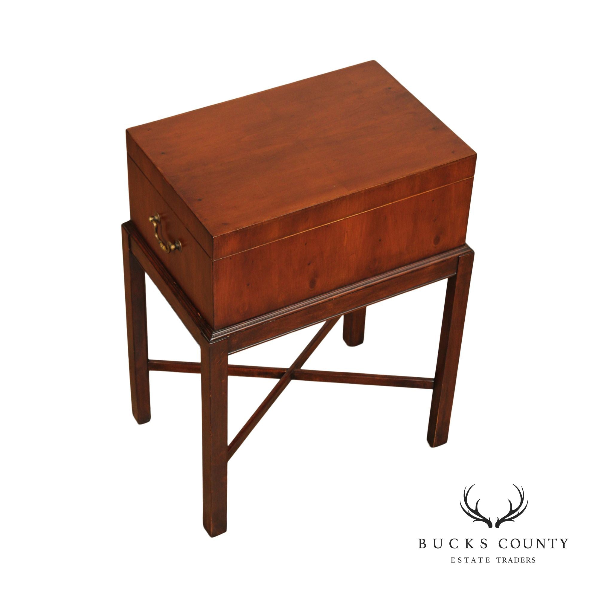 Ethan Allen Chippendale Style Box on Stand