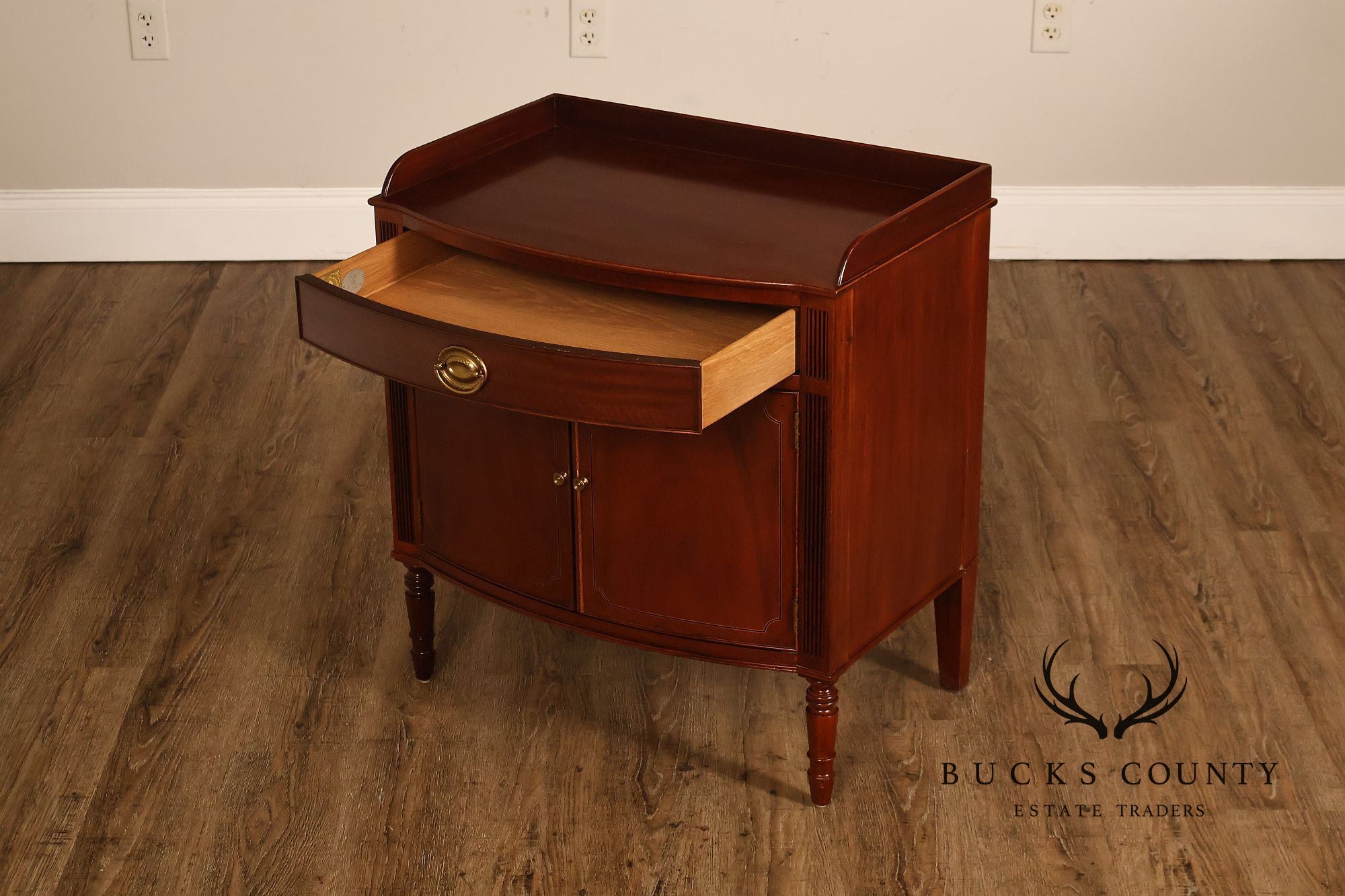 Baker Historic Charleston Reproductions Mahogany Side Cabinet