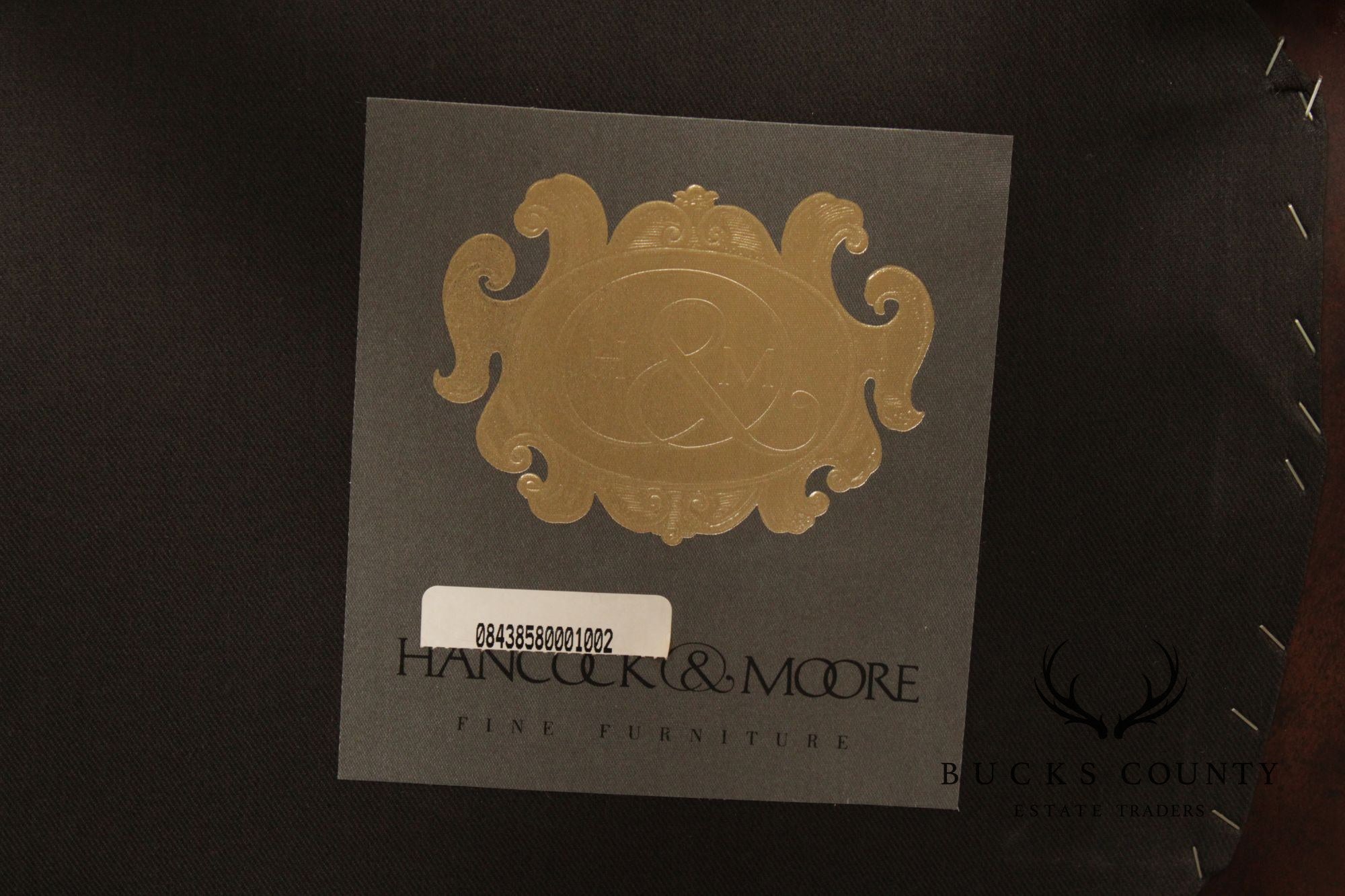 Hancock & Moore Pair of Swivel Bar Stools