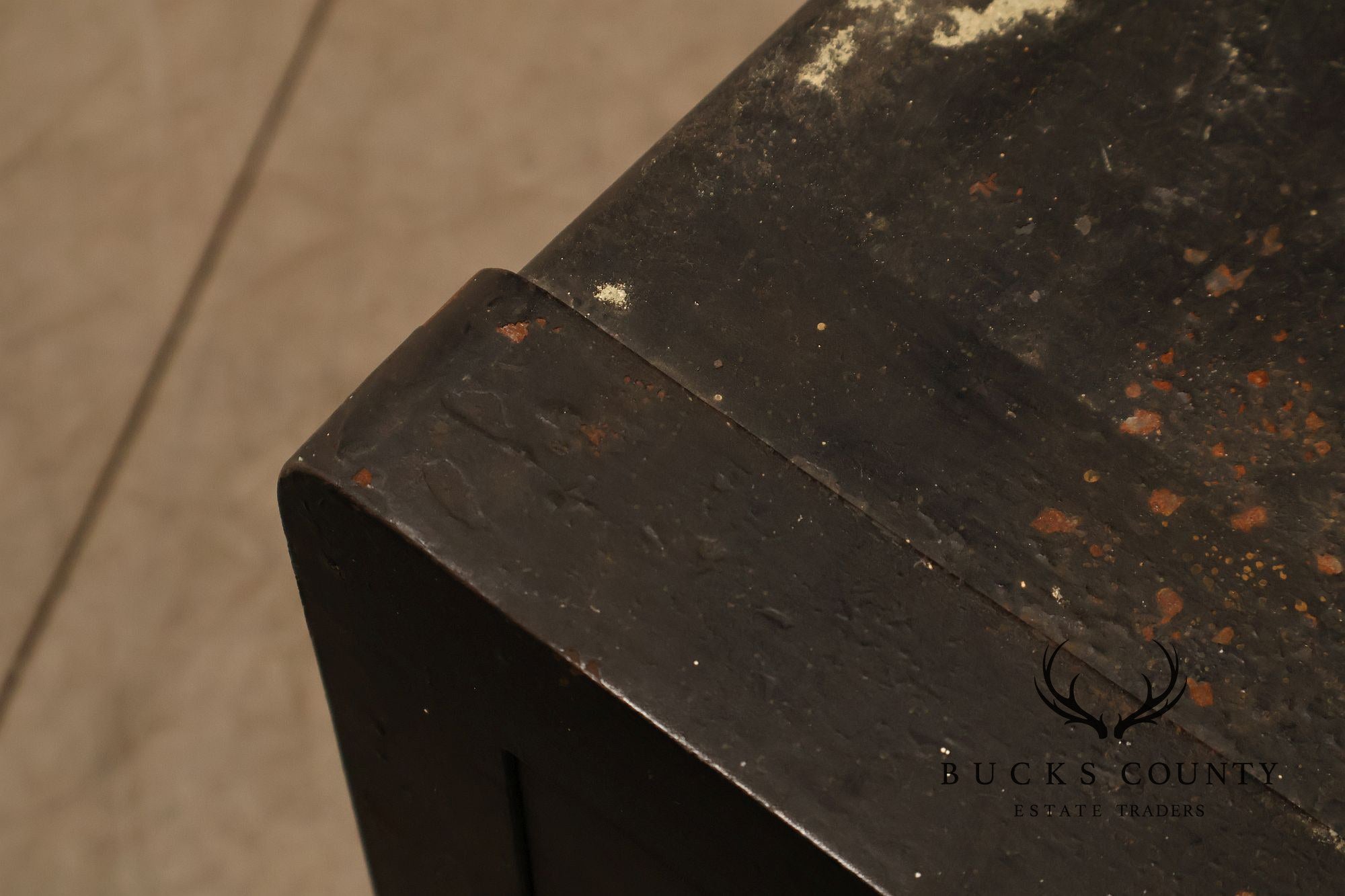 Antique Hall's Safe Company Iron Safe On Casters