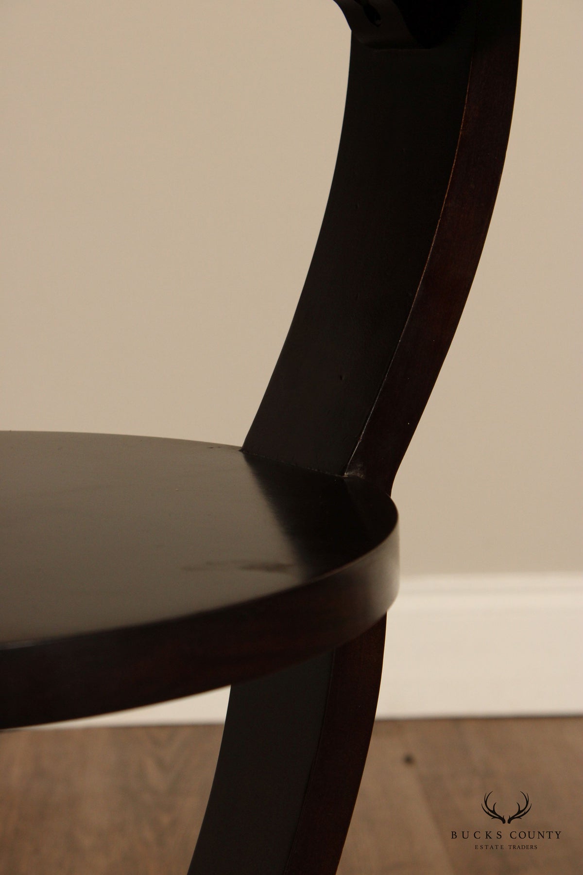 Century Furniture Empire Style Two-Tier Pedestal Side Table