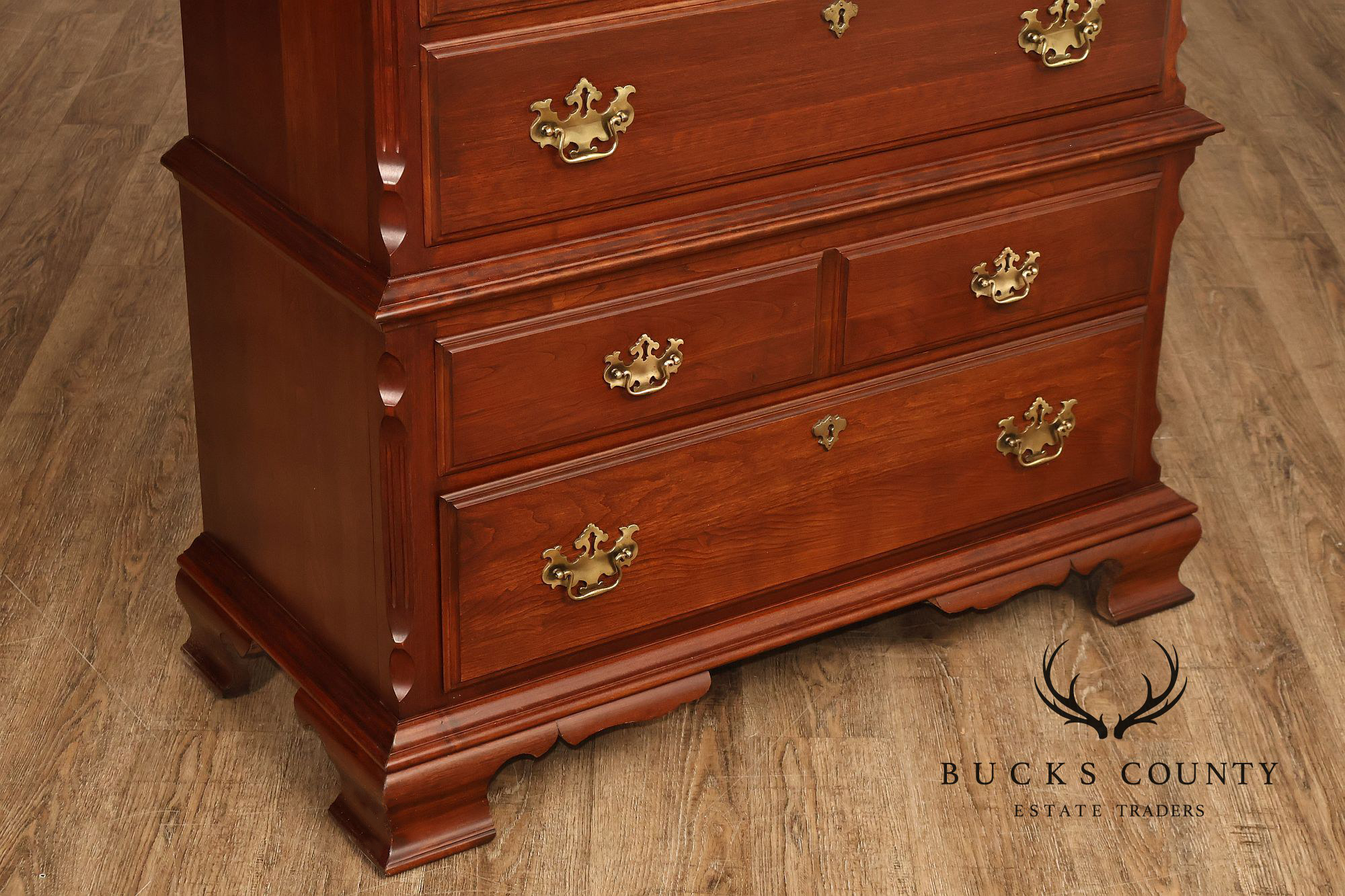 Pennsylvania House Traditional Style Cherry Chest On Chest