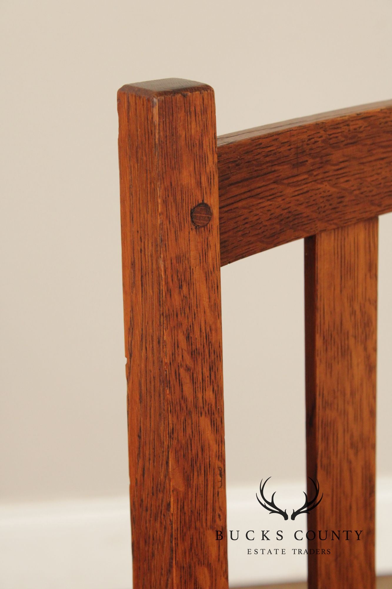 Limbert Mission Oak Desk Chair