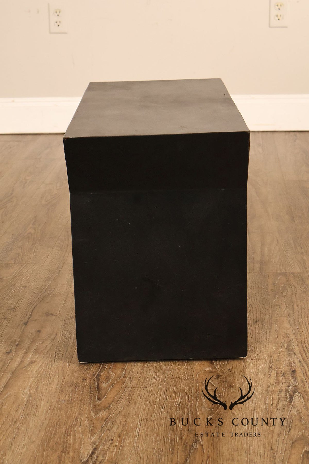 Modern Black Lacquer Bench or Console