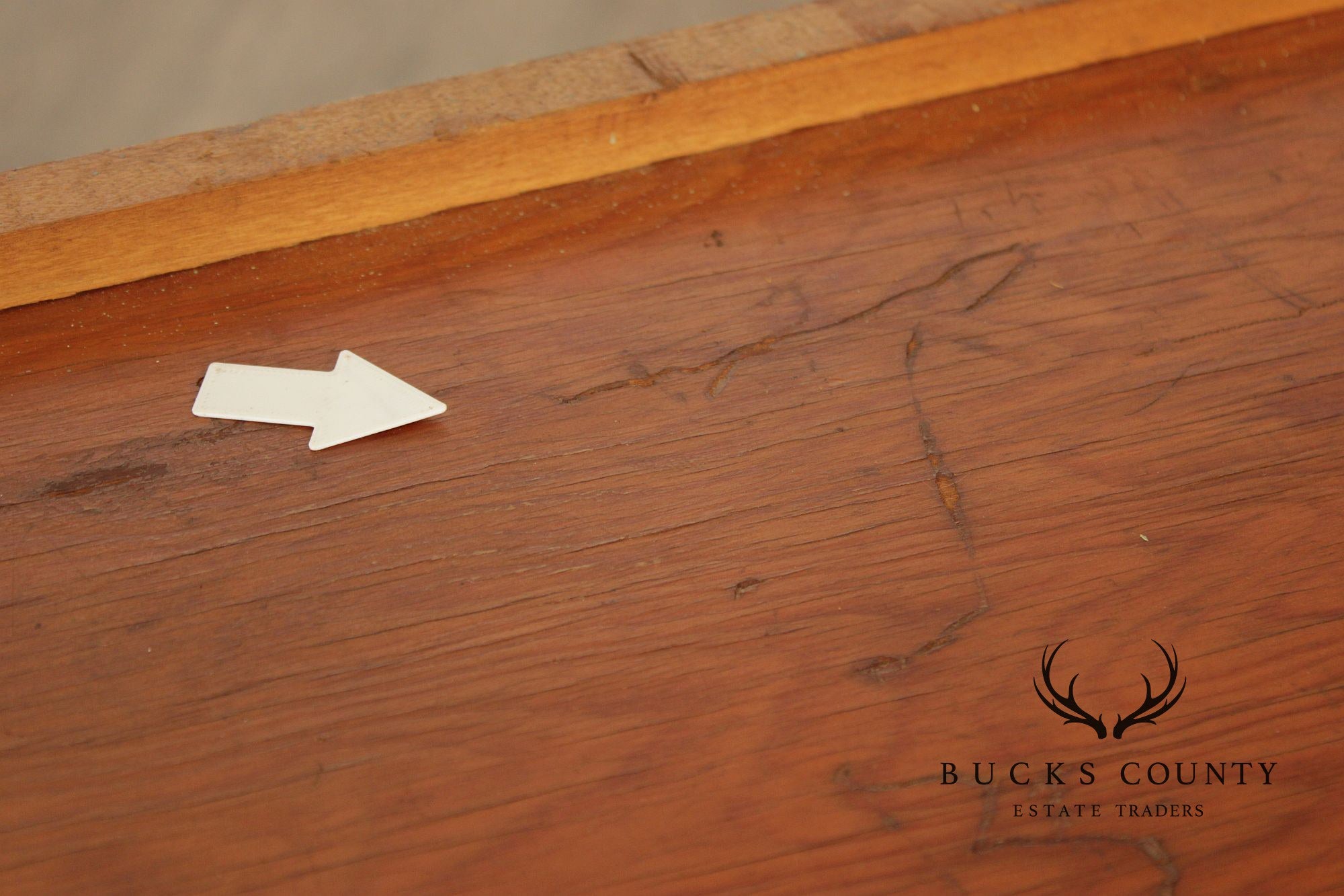 Antique Oak Printer's File Cabinet