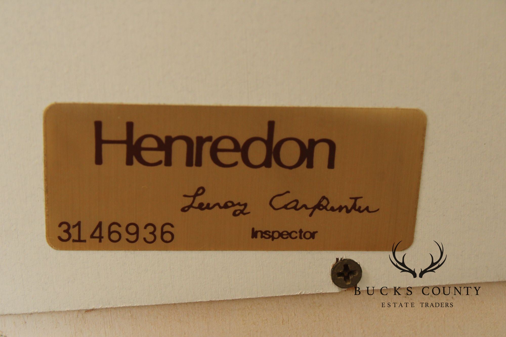 Henredon 'Villa Borghese' Carved and Lacquered Armoire