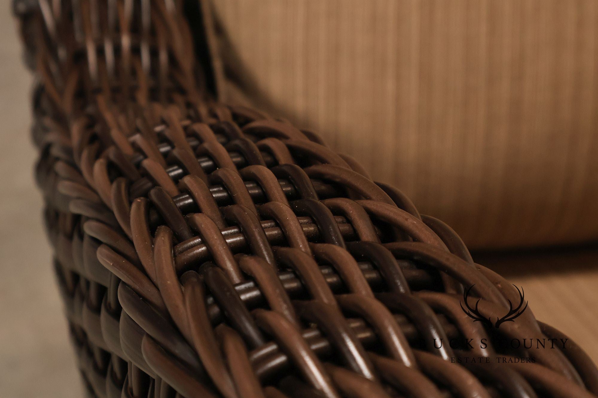 Northcape Pair of 'Richmond' Outdoor Wicker Patio Armchairs