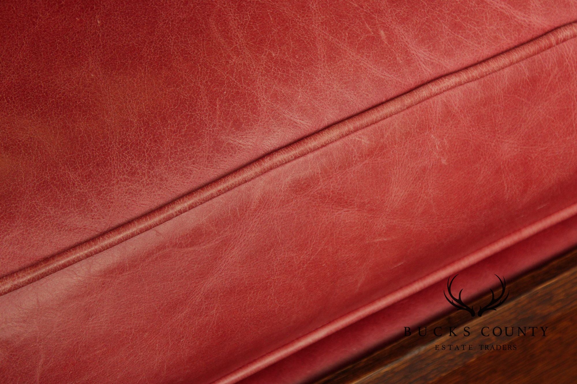 Stickley Mission Collection Oak And Leather Rocker