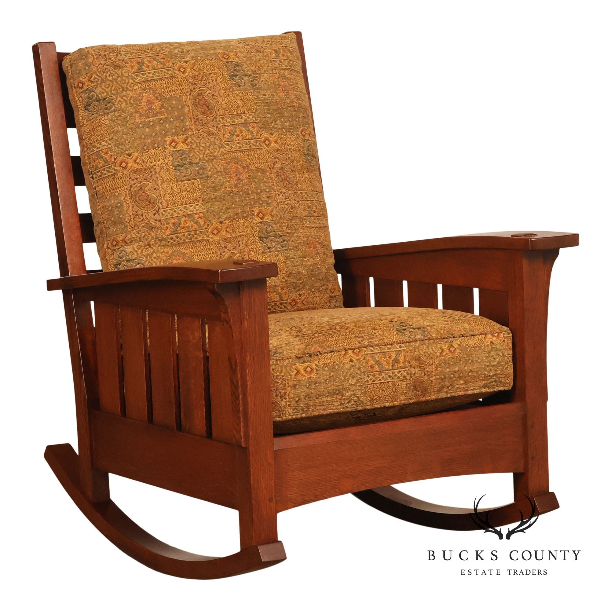 Stickley Mission Collection Oak Rocker