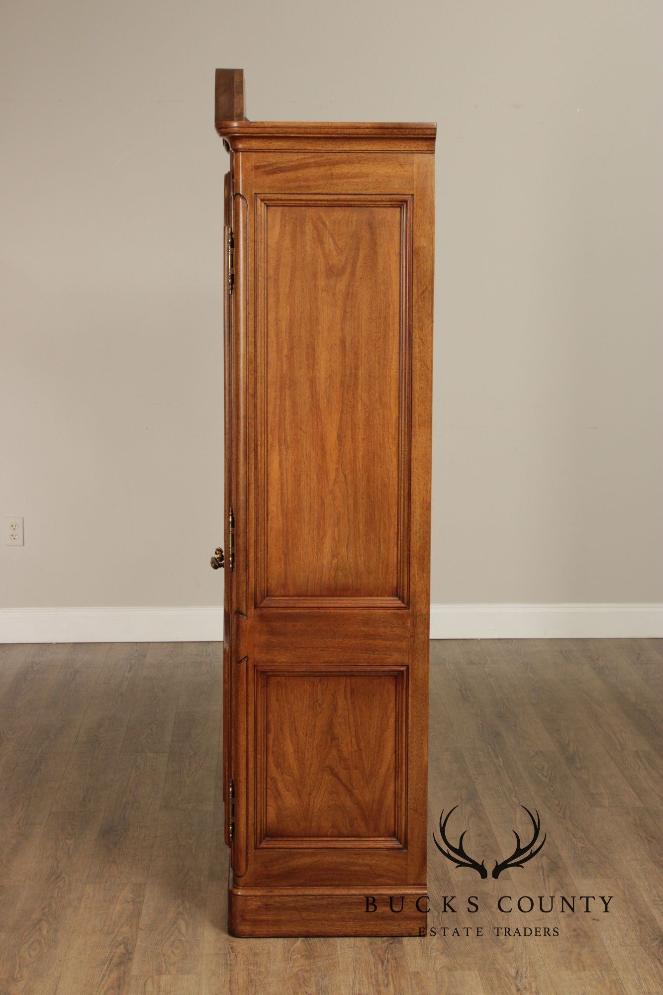 John Stuart French Louis XVI Style Pair of Vintage Armoires