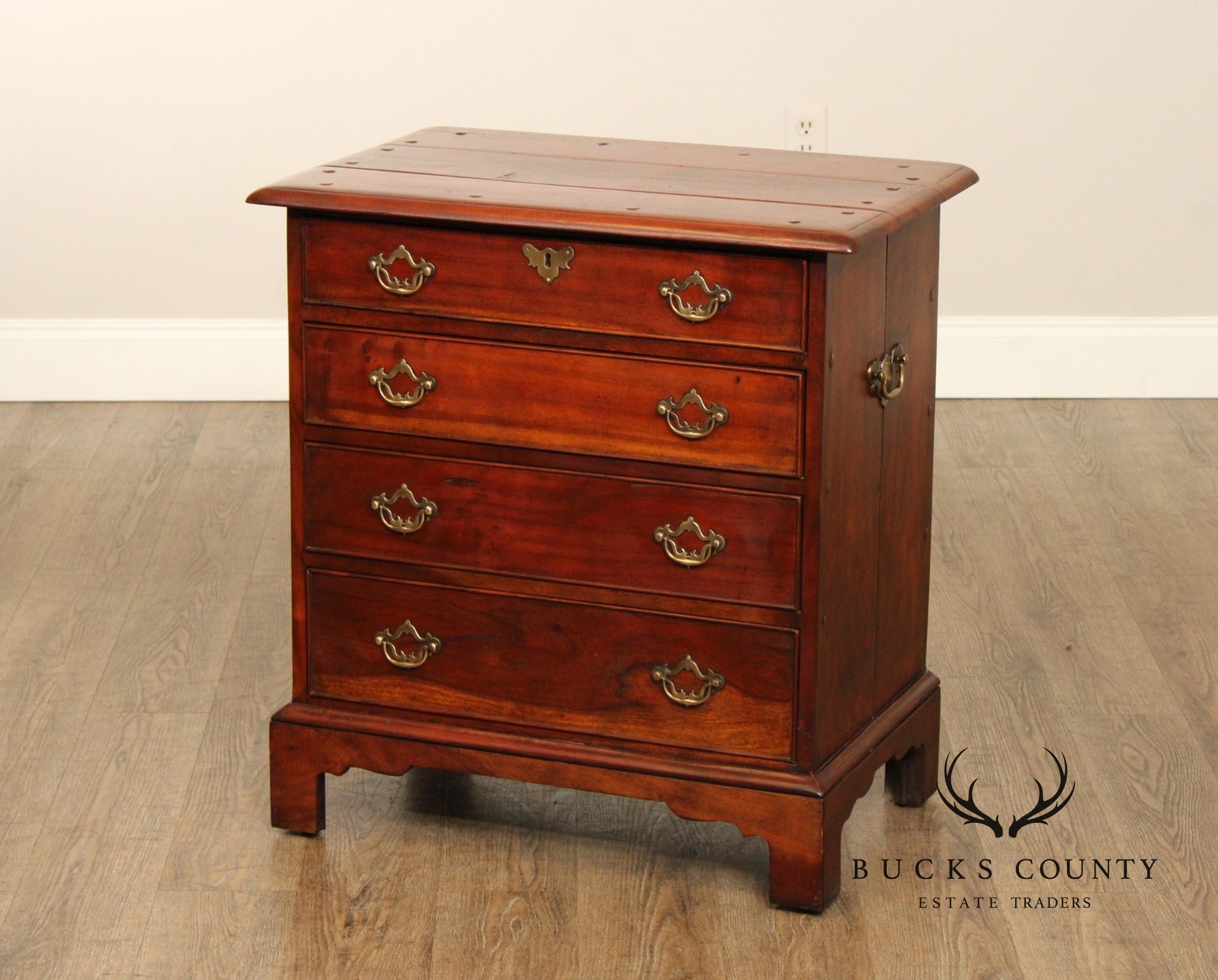 Theodore Alexander Chippendale Style Hardwood Chest