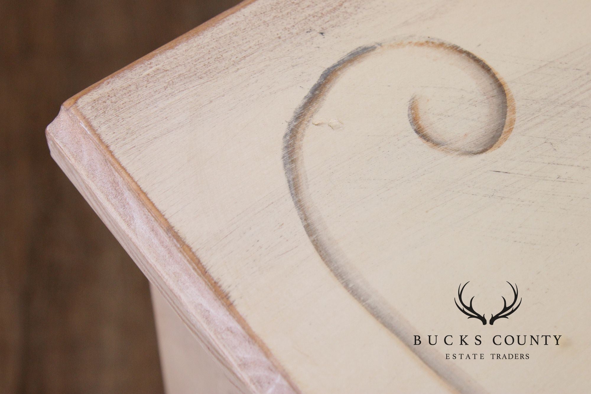 Ethan Allen 'Legacy' Paint Decorated Chest of Drawers