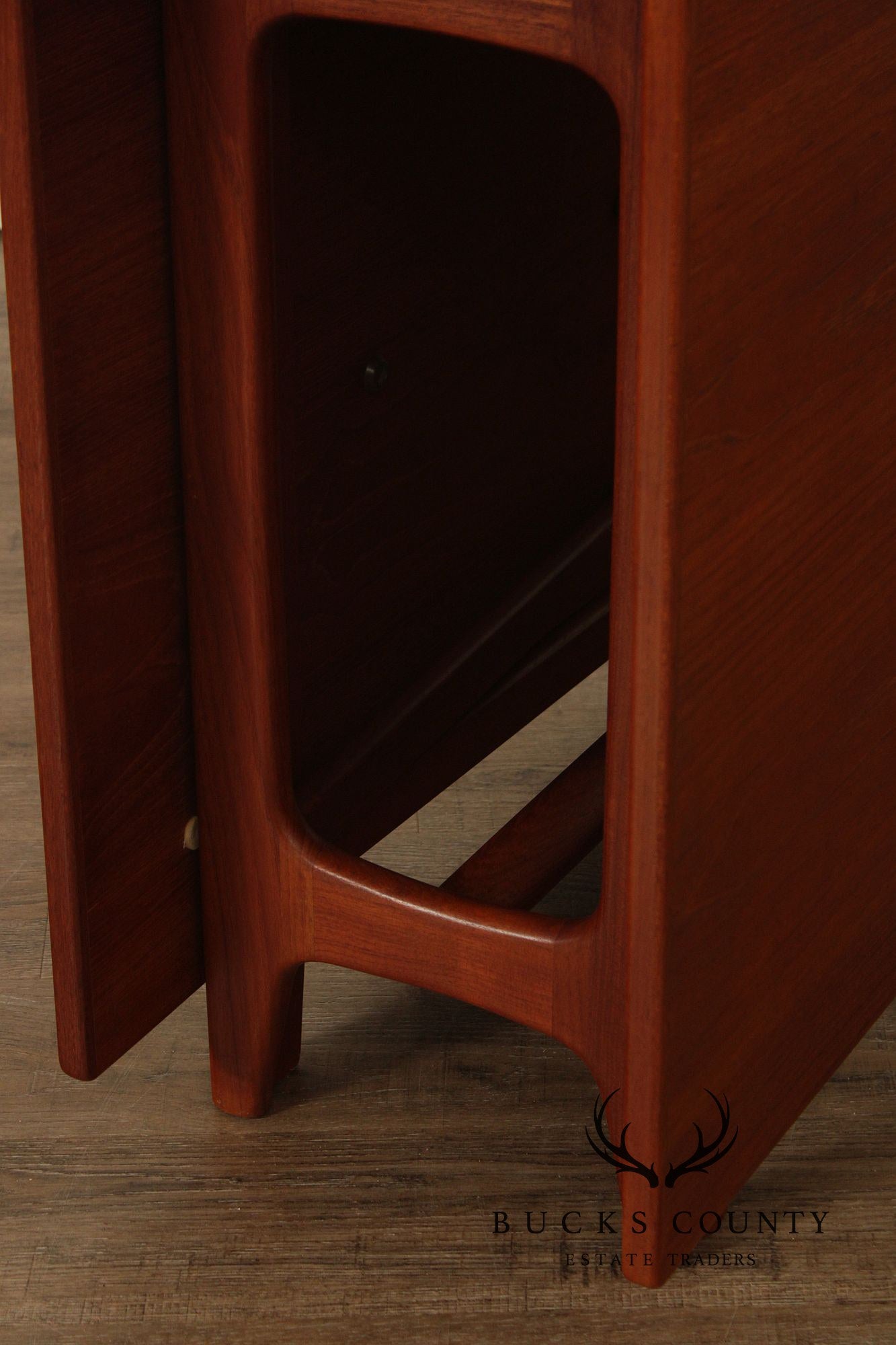 Kleppe Møbelfabrik Danish Modern Teak Drop-Leaf Dining Table