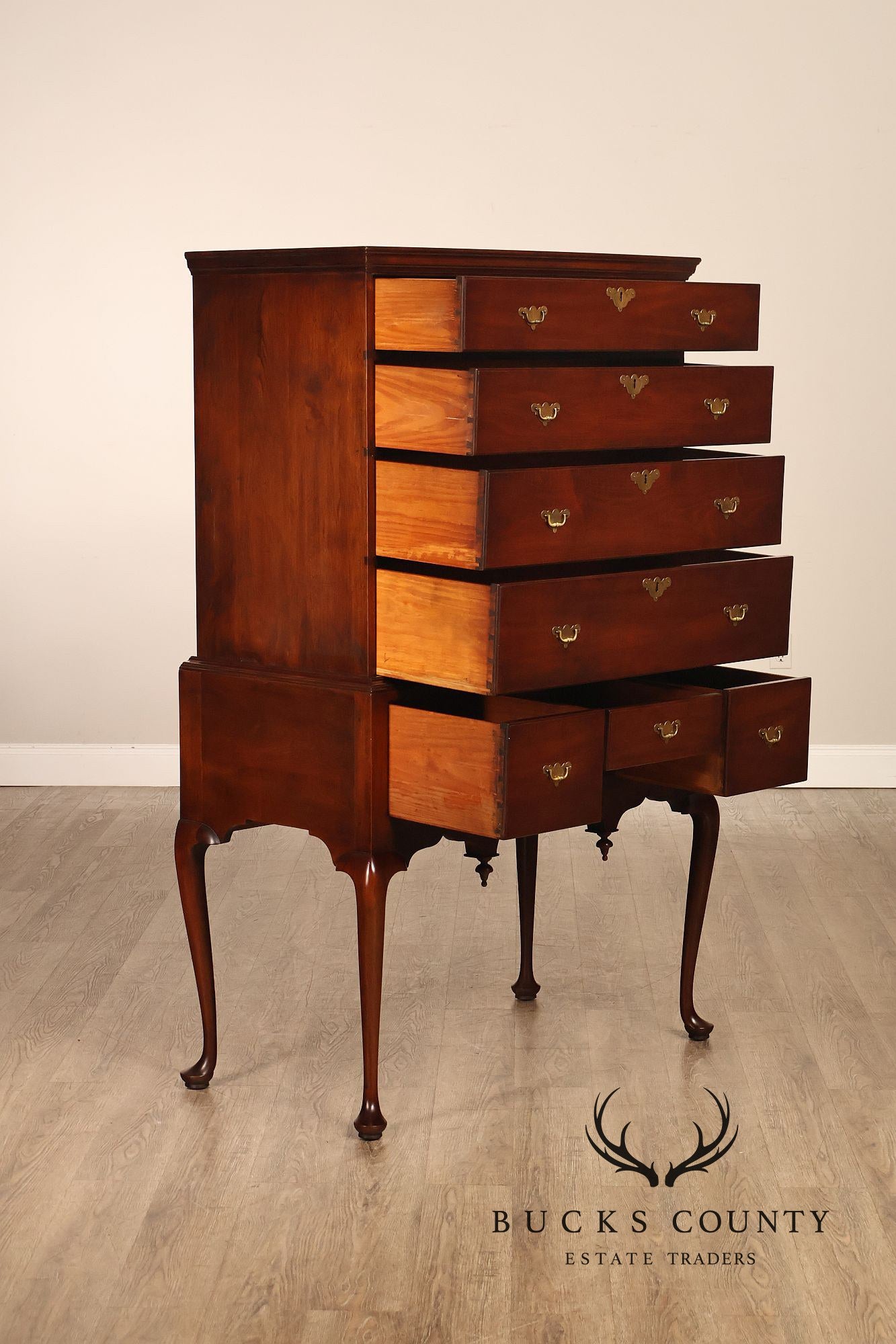 Kittinger Colonial Williamsburg Collection Highboy Chest of Drawers CW 56