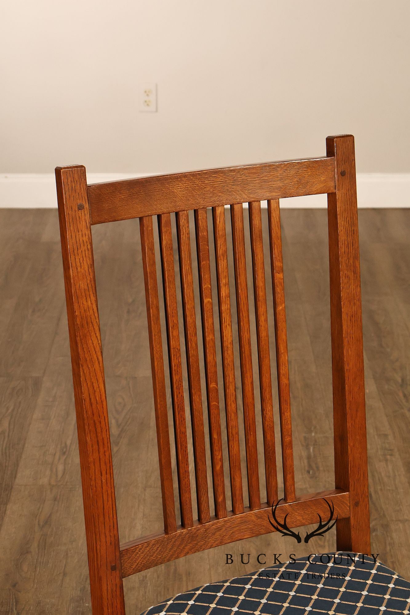 Stickley Mission Collection Set Of Eight Dining Chairs