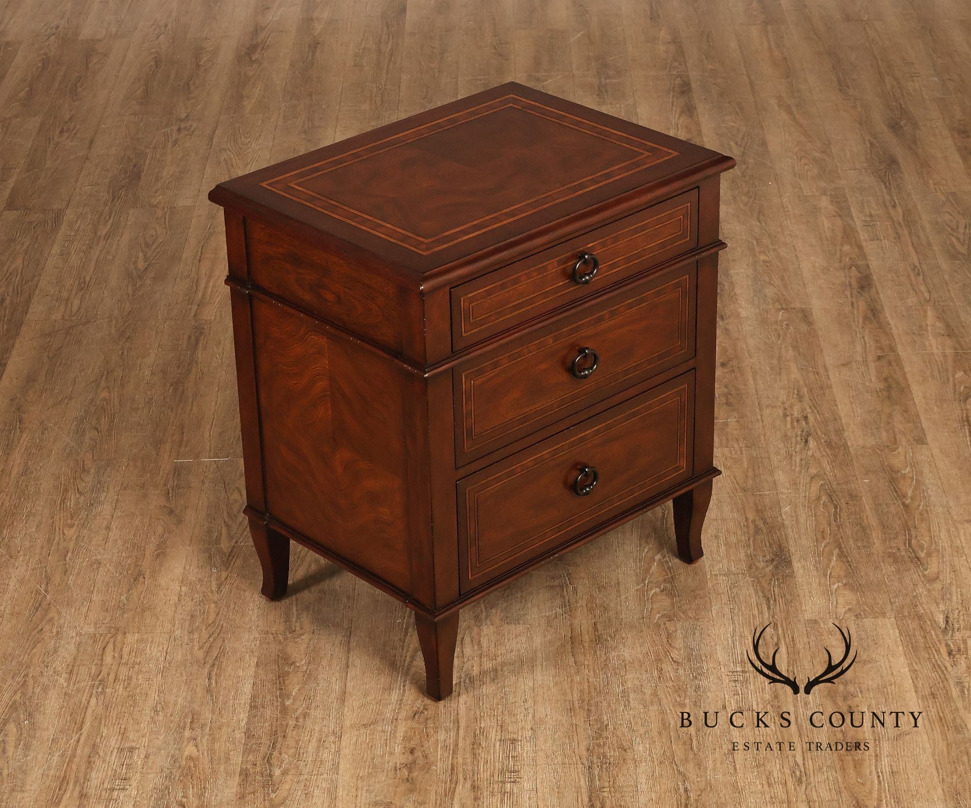 Theodore Alexander Brooksby Pair Of Bedroom Nightstands