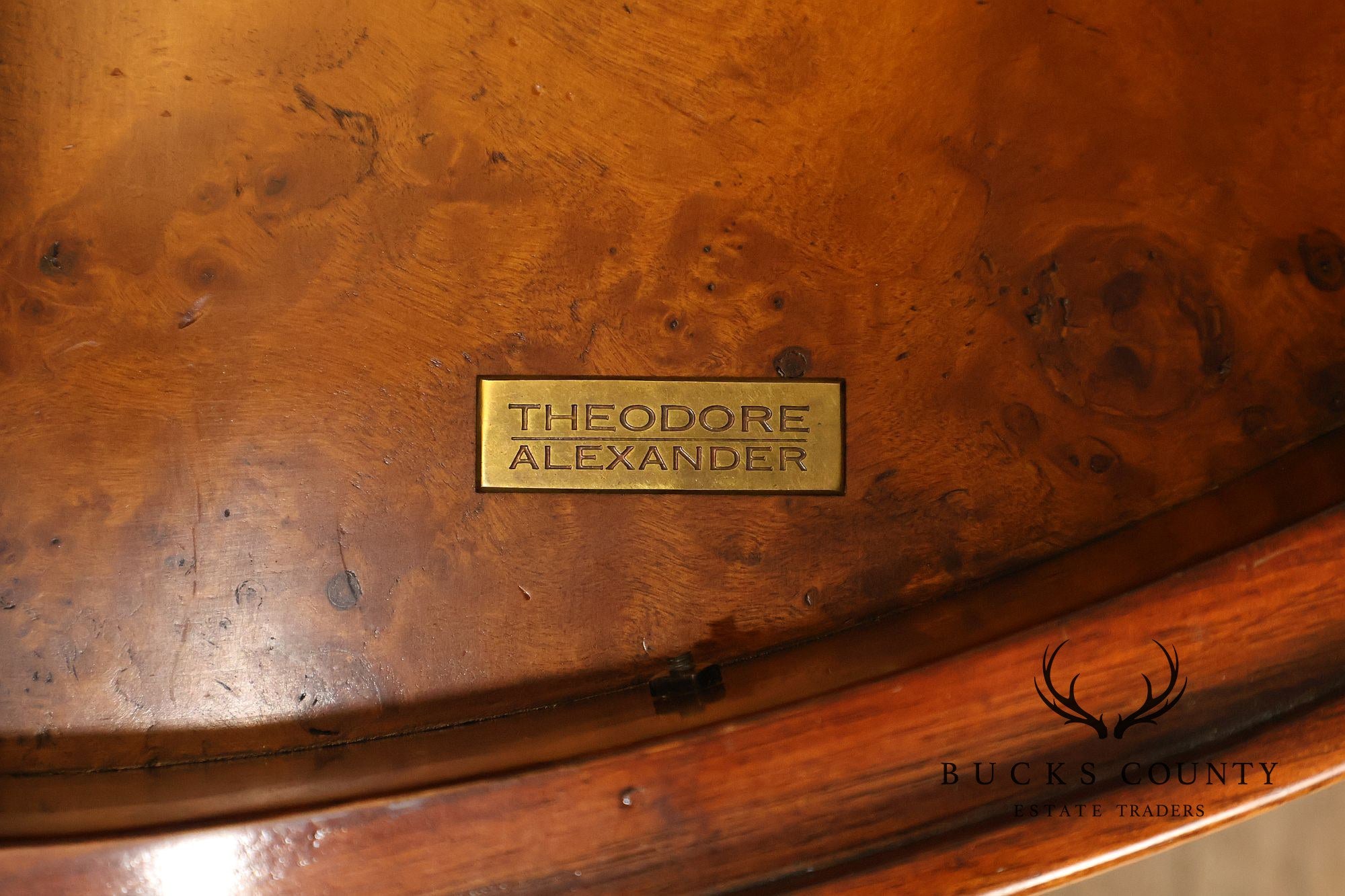 Theodore Alexander Decorated Chest With Drawers And Cabinet Doors