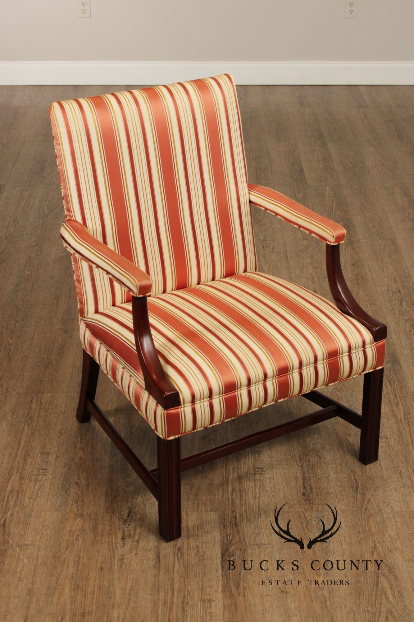 Hickory Chair Mahogany Martha Washington Chair