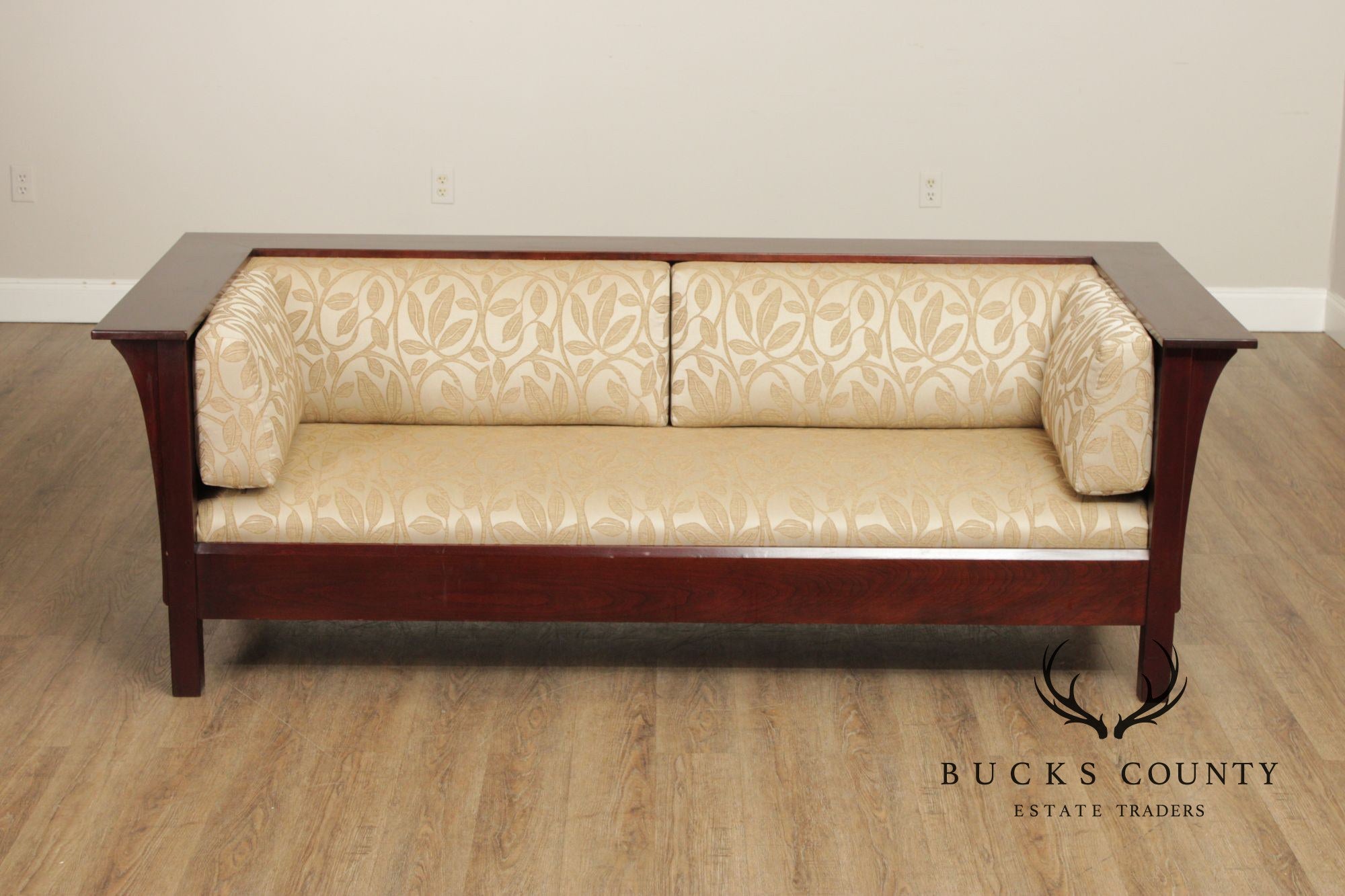 Stickley Mission Collection Cherry Prairie Settle