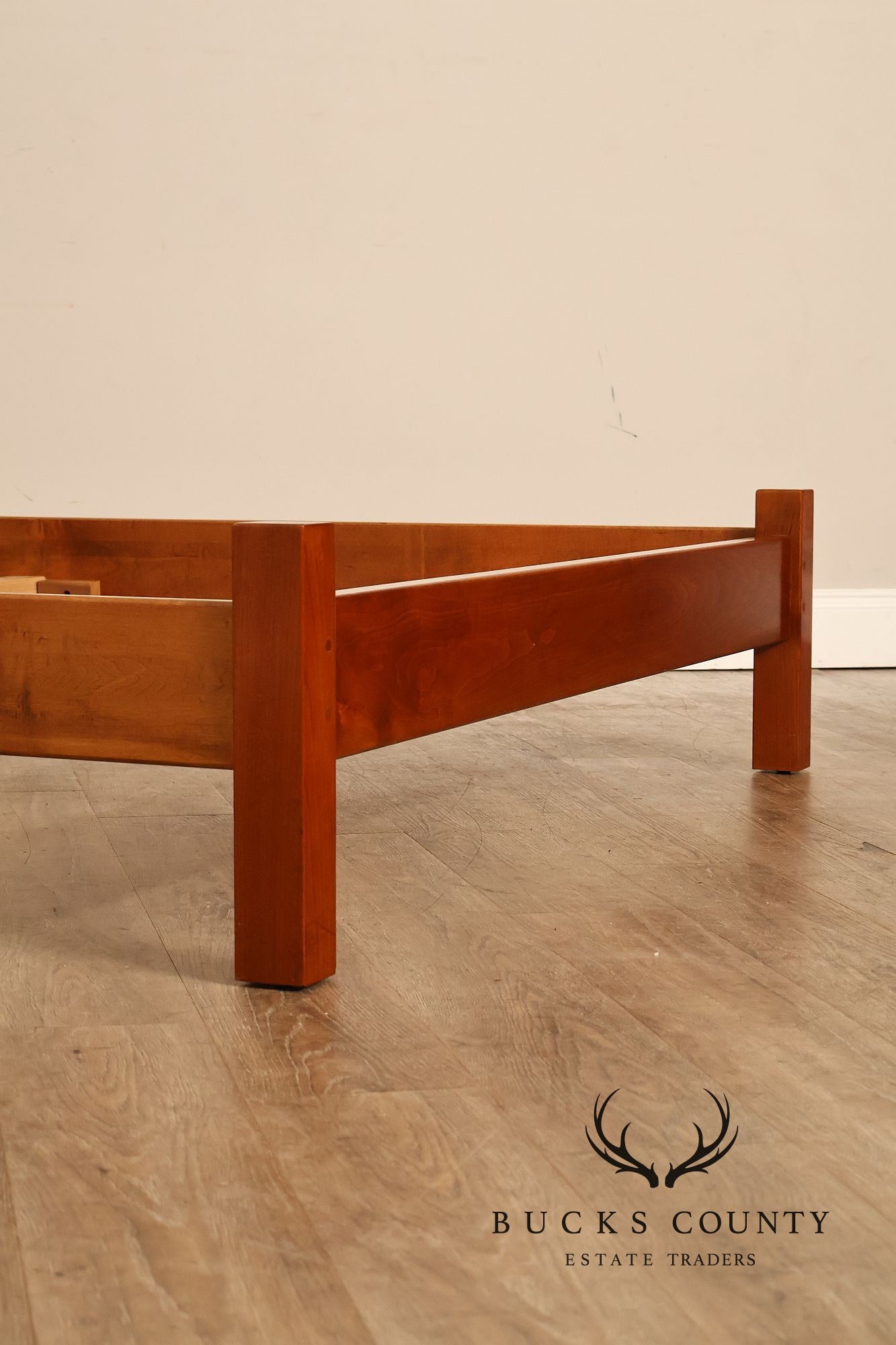 Stickley Solid Cherry Full Size Sleigh Bed