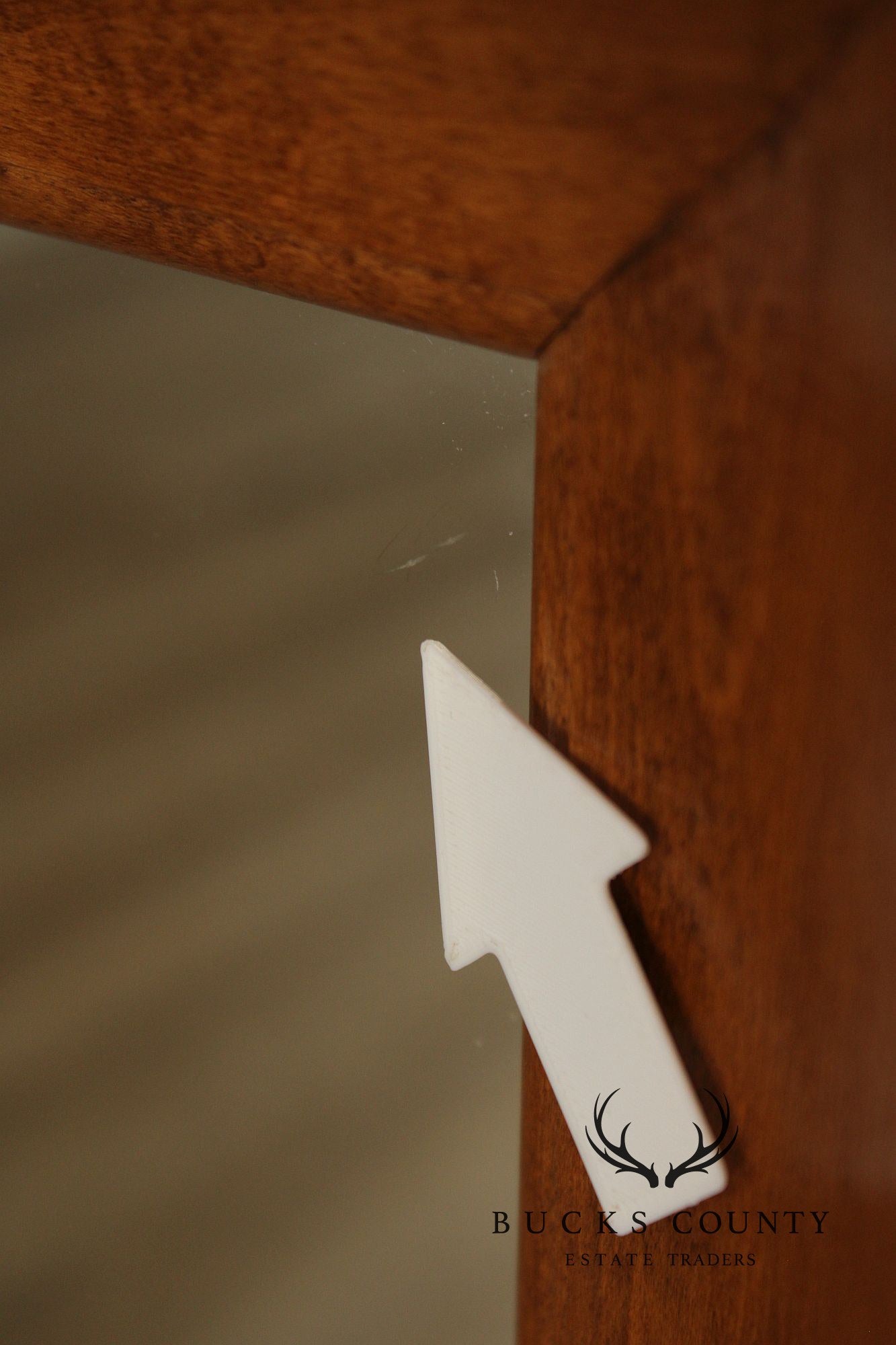 Ethan Allen Heirloom Nutmeg Maple Wall Mirror