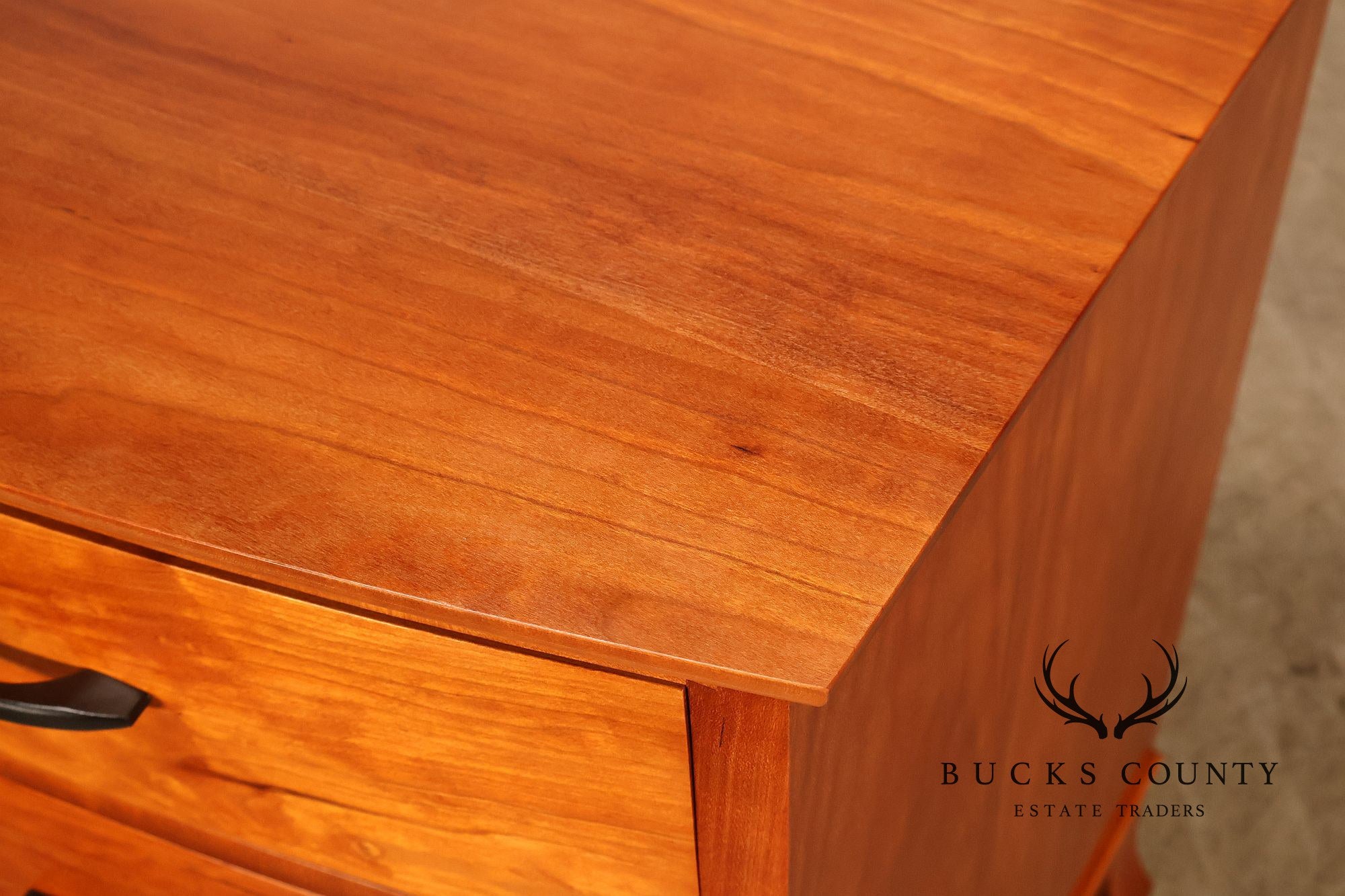 Thomas Moser Cherry Crescent Four Drawer Bureau