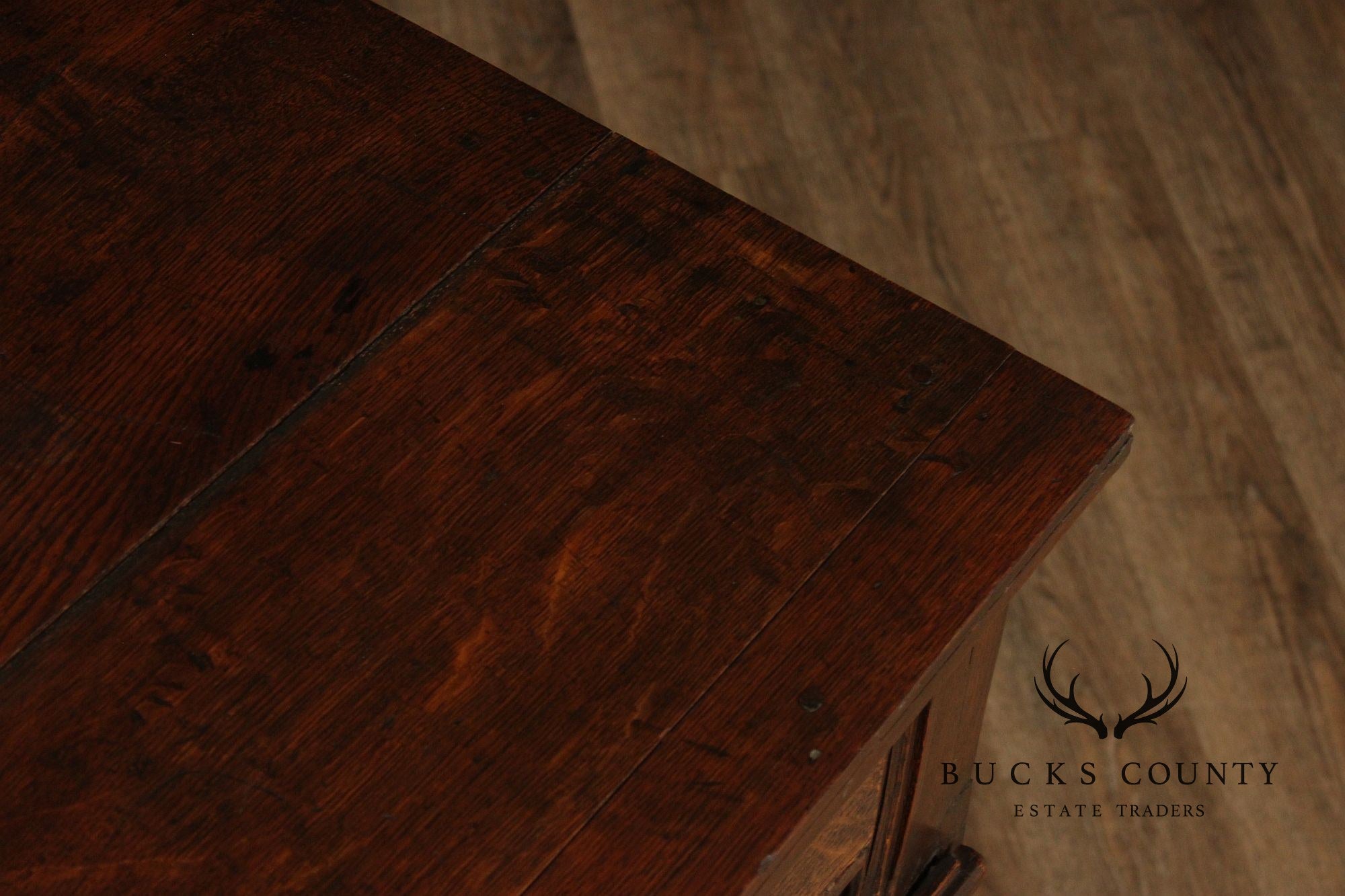 Antique English Charles II Style Oak Chest of Drawers