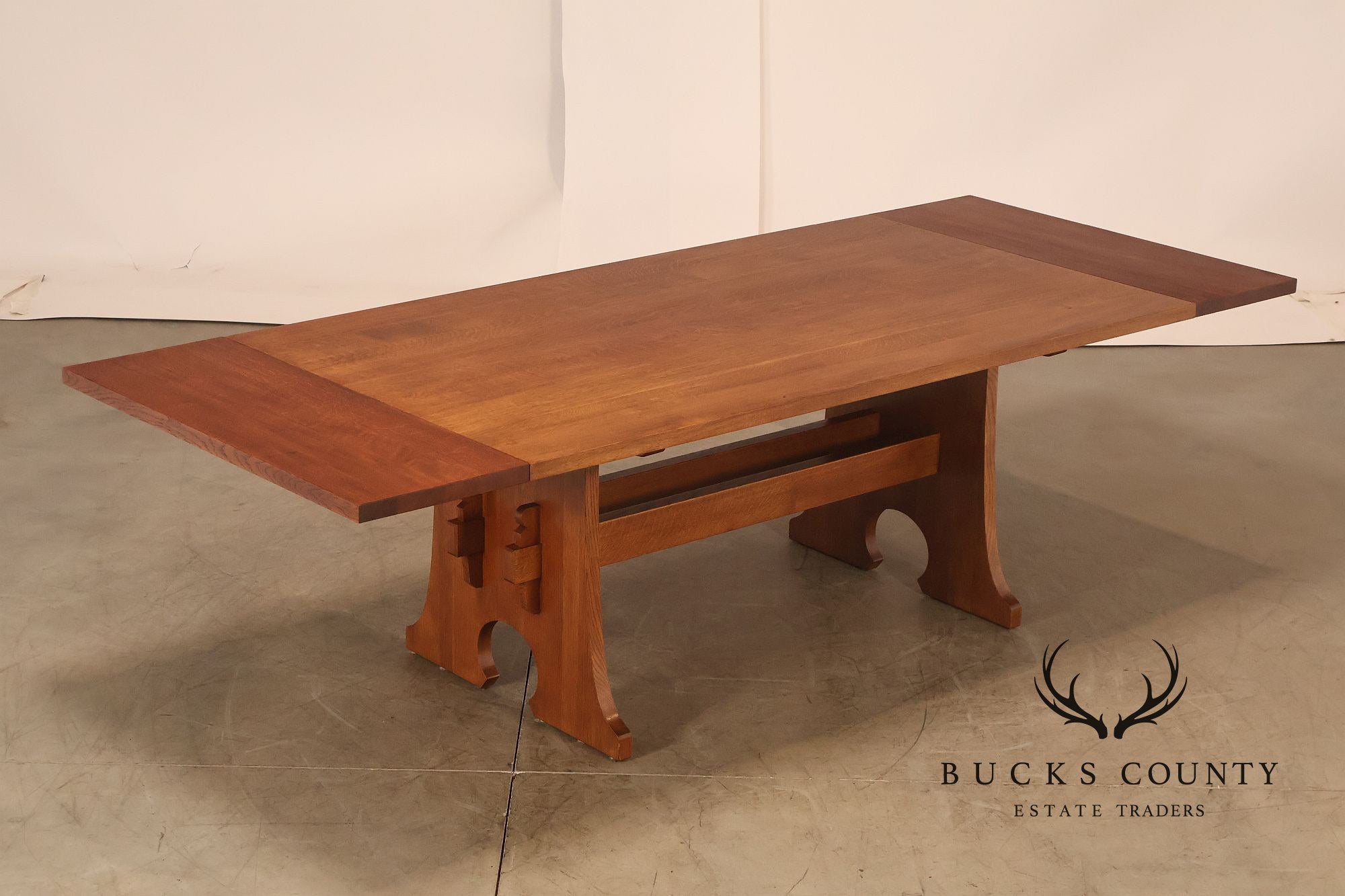 Stickley Mission Collection Oak Extension Dining Table