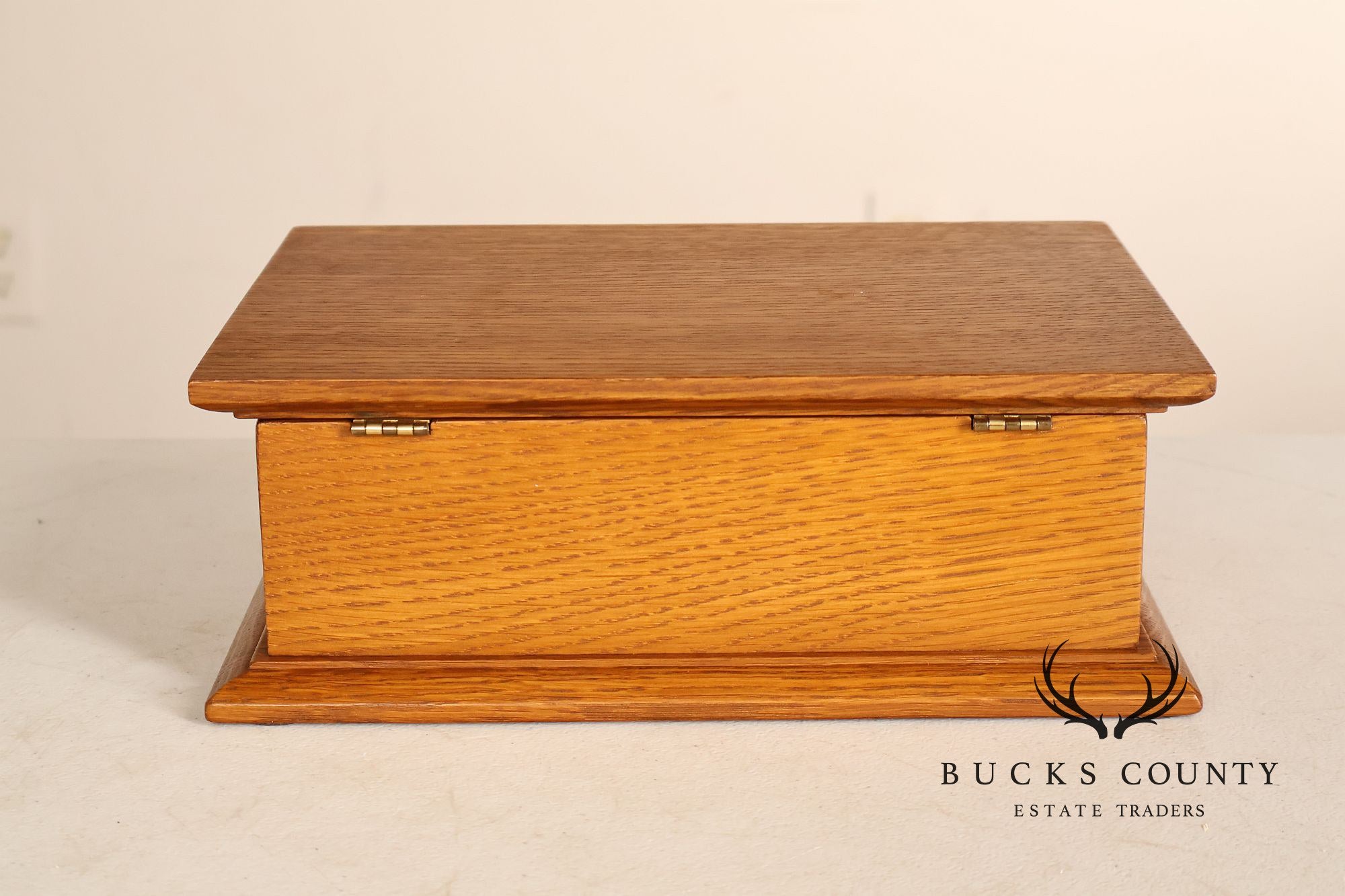 Stickley Mission Collection Oak Desk Box