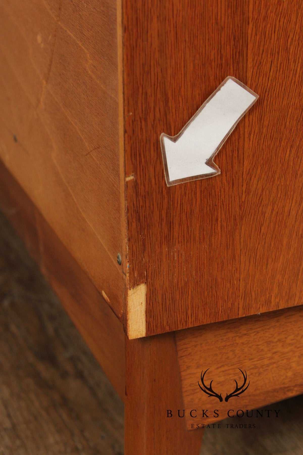Red Lion Furniture Company Mid-Century Modern Tall Chest