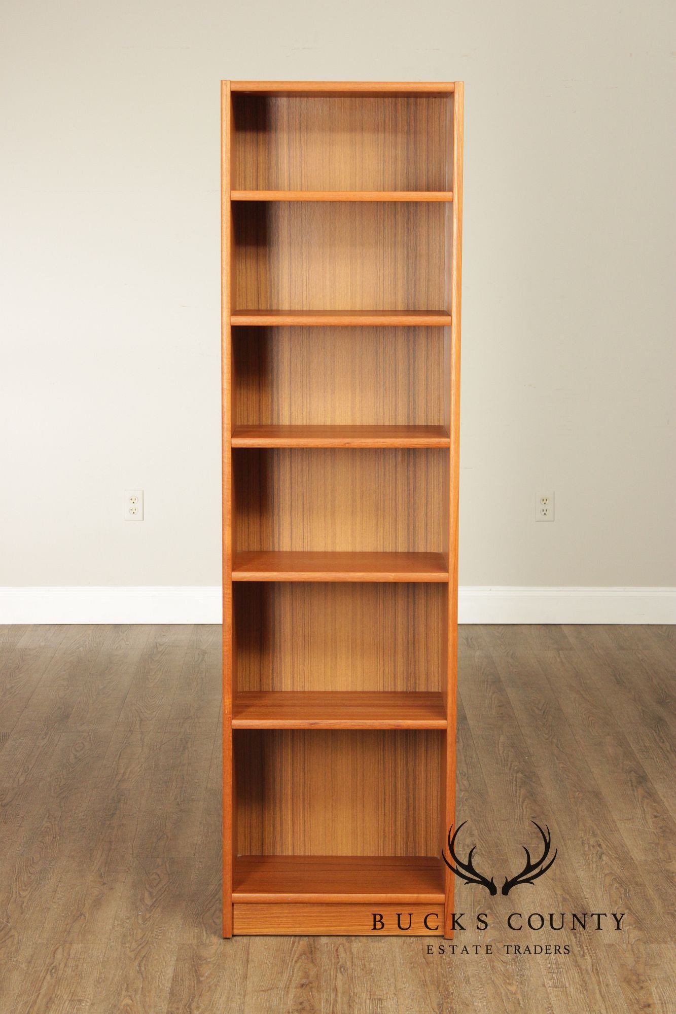Danish Mid Century Modern Teak Bookcase