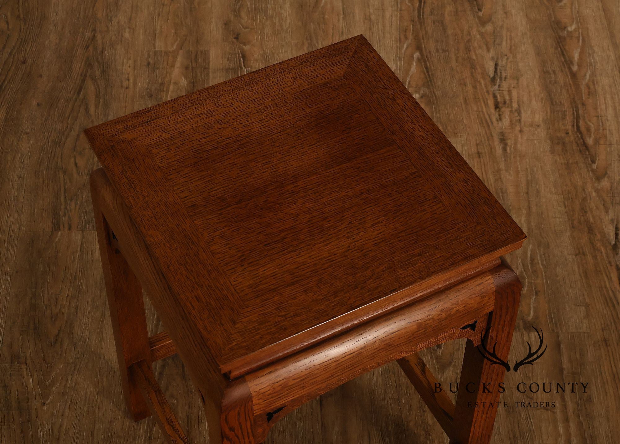 Stickley Mission Style Oak Square Accent Table