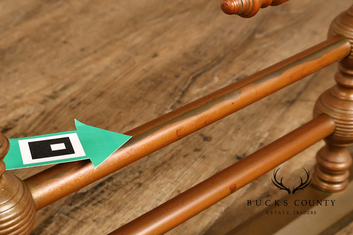 Traditional Brass Tone Fireplace Fender