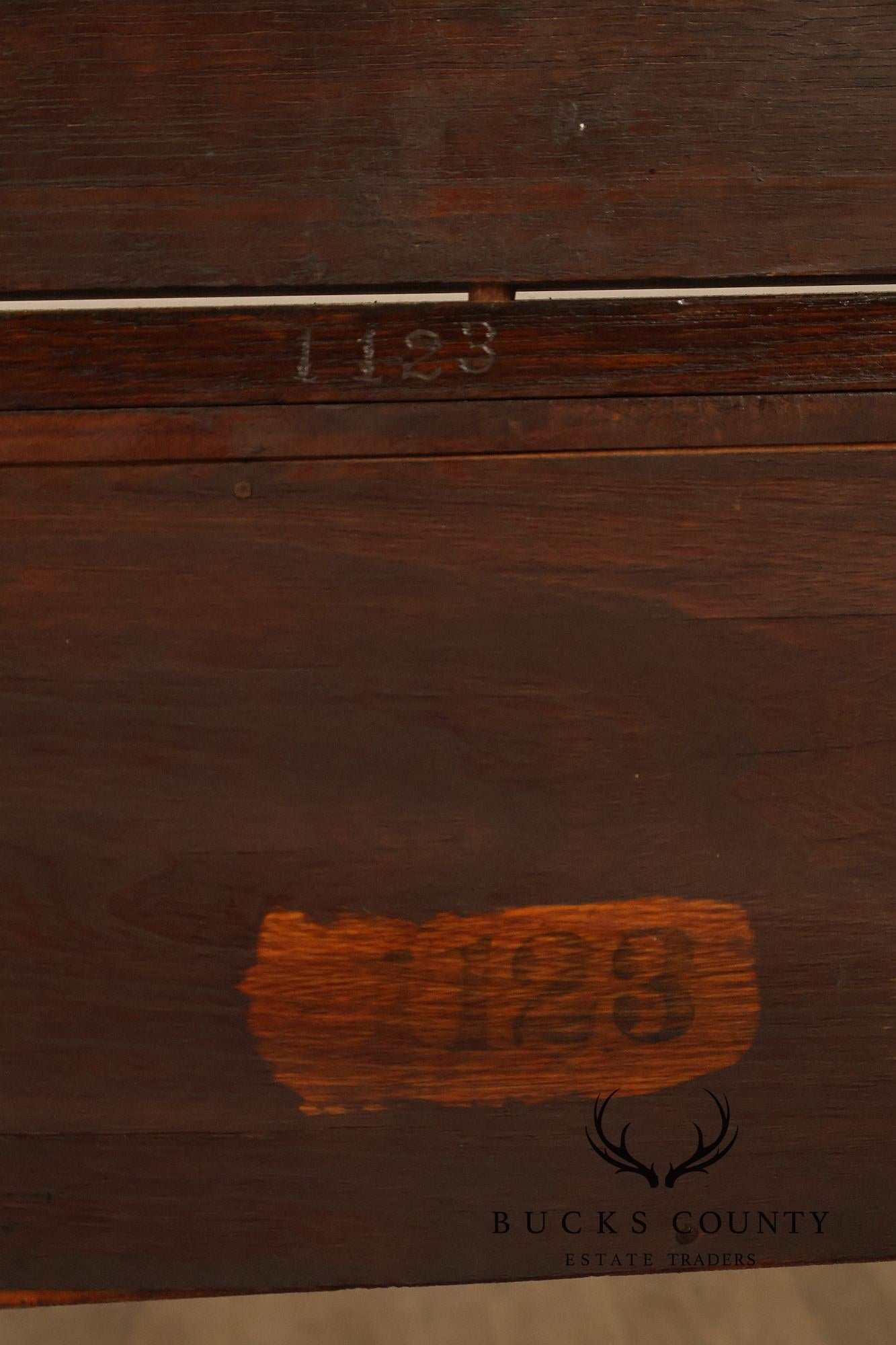 Antique Mission Oak Server Sideboard
