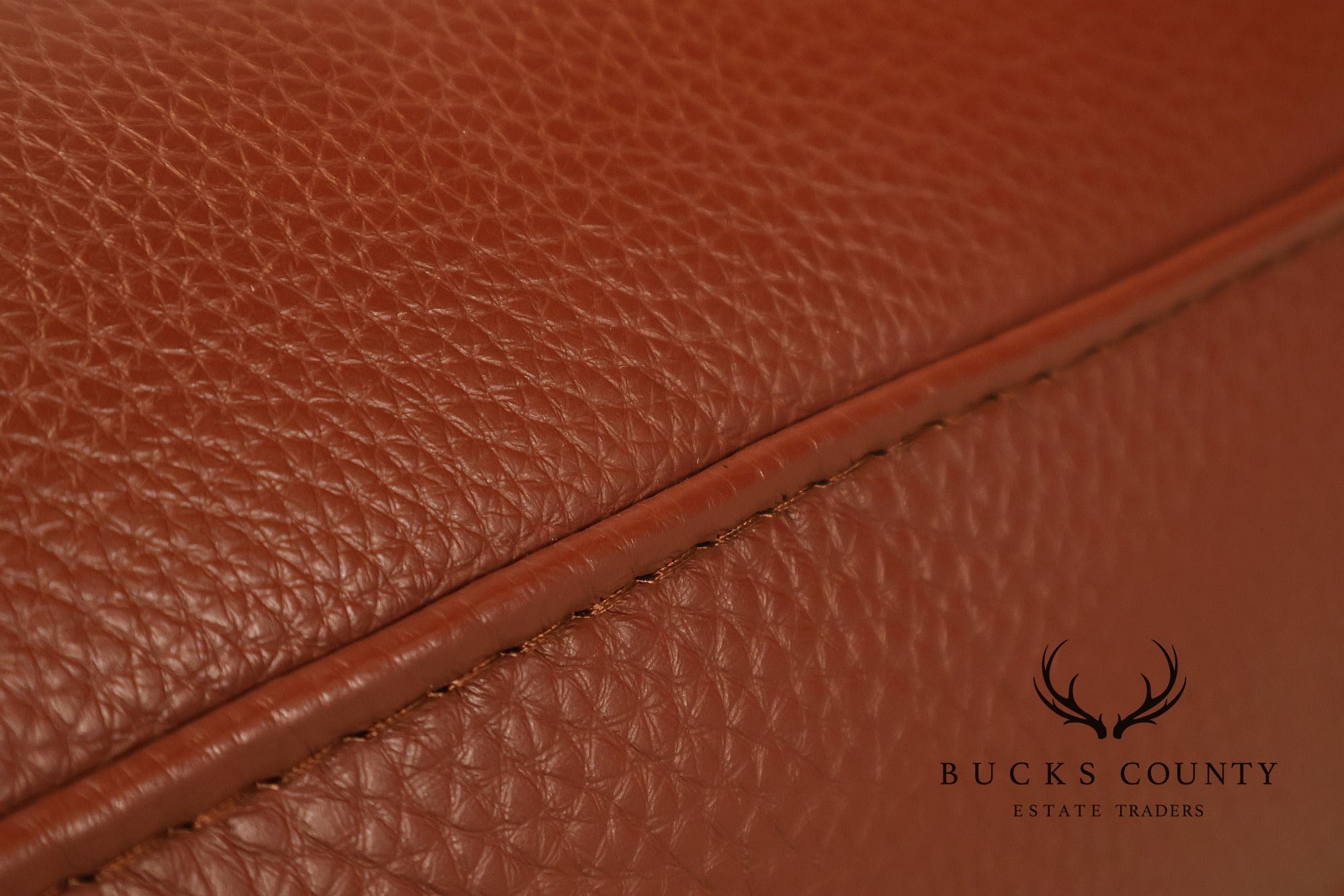 Formenti Pair of Italian Leather Lounge Chairs